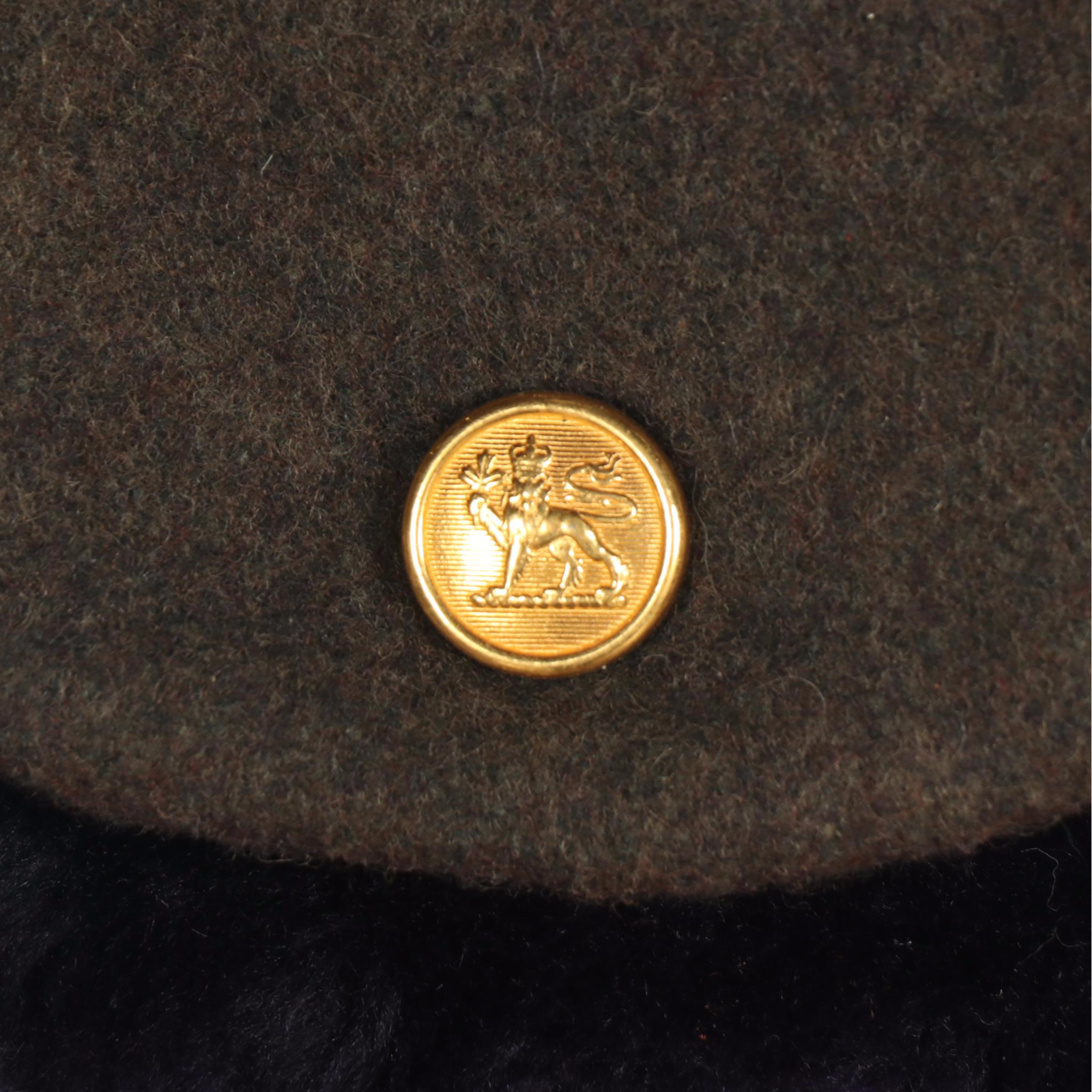 Royal Canadian Mounted Police Uniform and Canadian Army Sheepskin Fur Hat