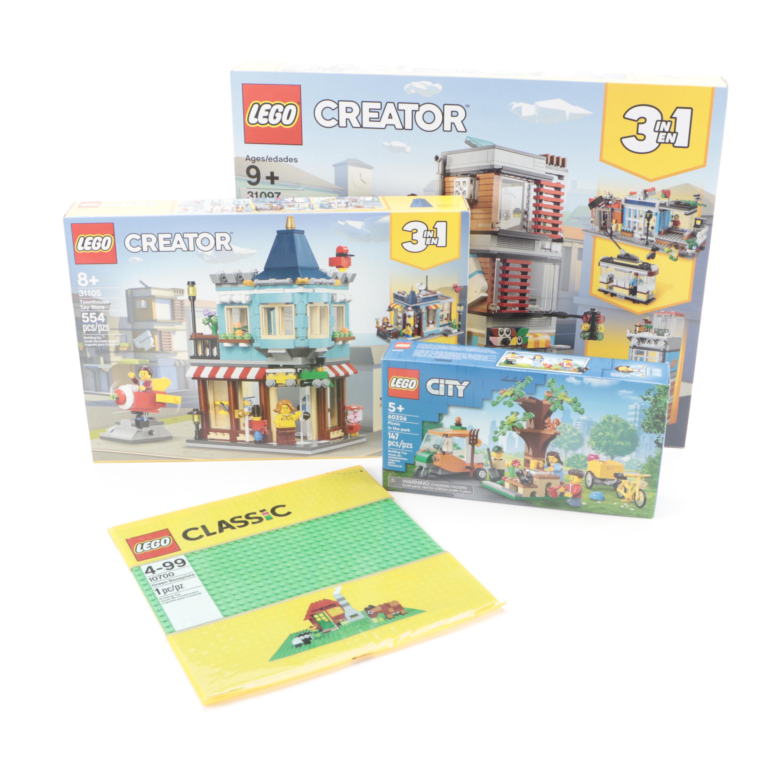 LEGO Creator and CITY Building Sets