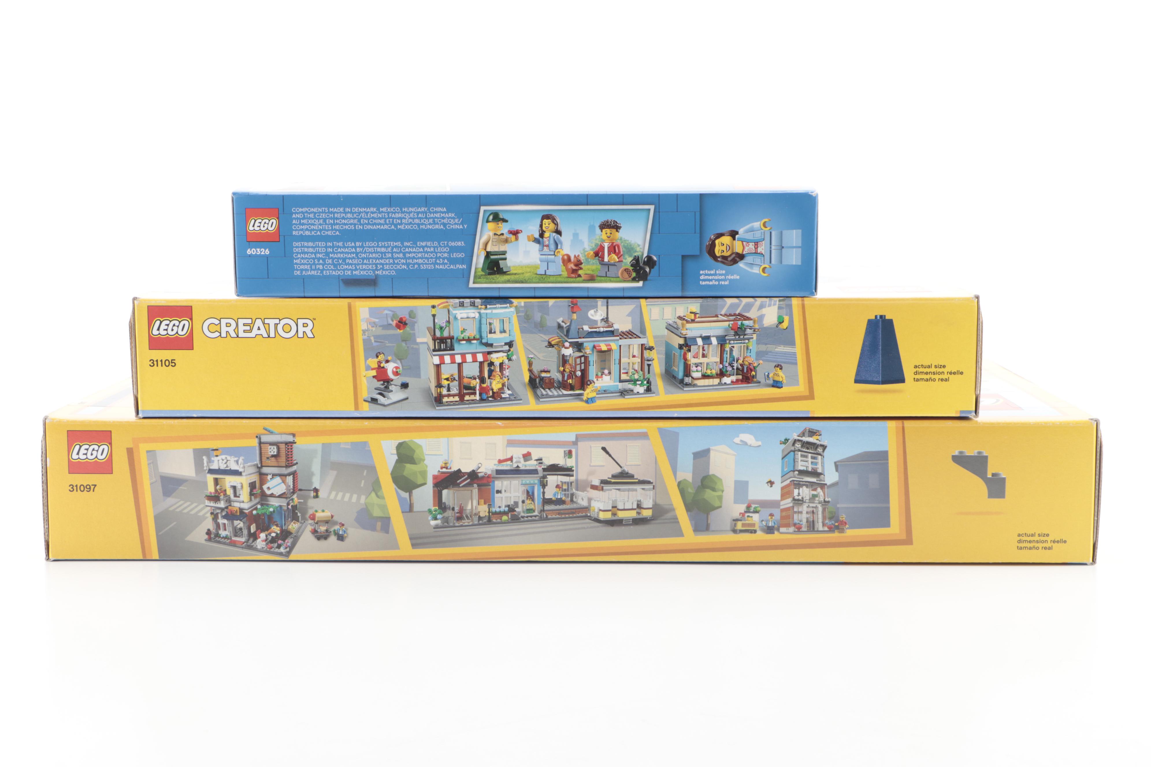 LEGO Creator and CITY Building Sets
