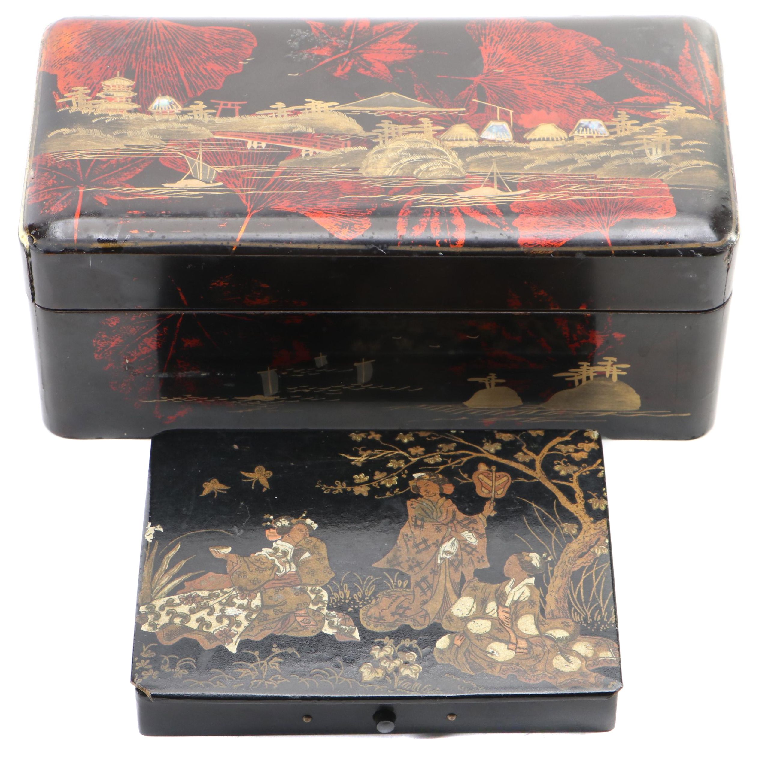 Japanese Lacquerware Boxes