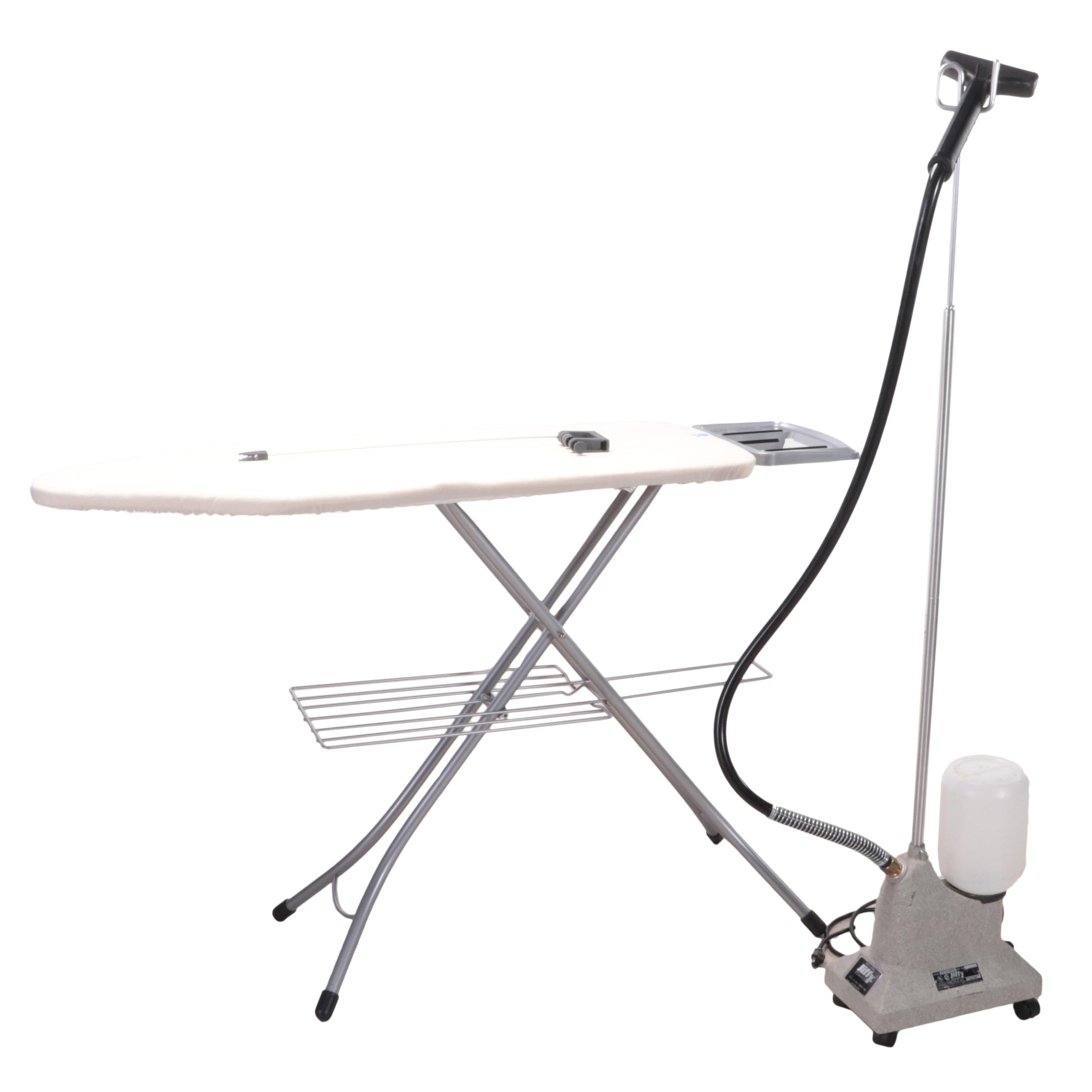 Brabantia Super Stable XL Pro Ironing Board and Jiffy Steamer