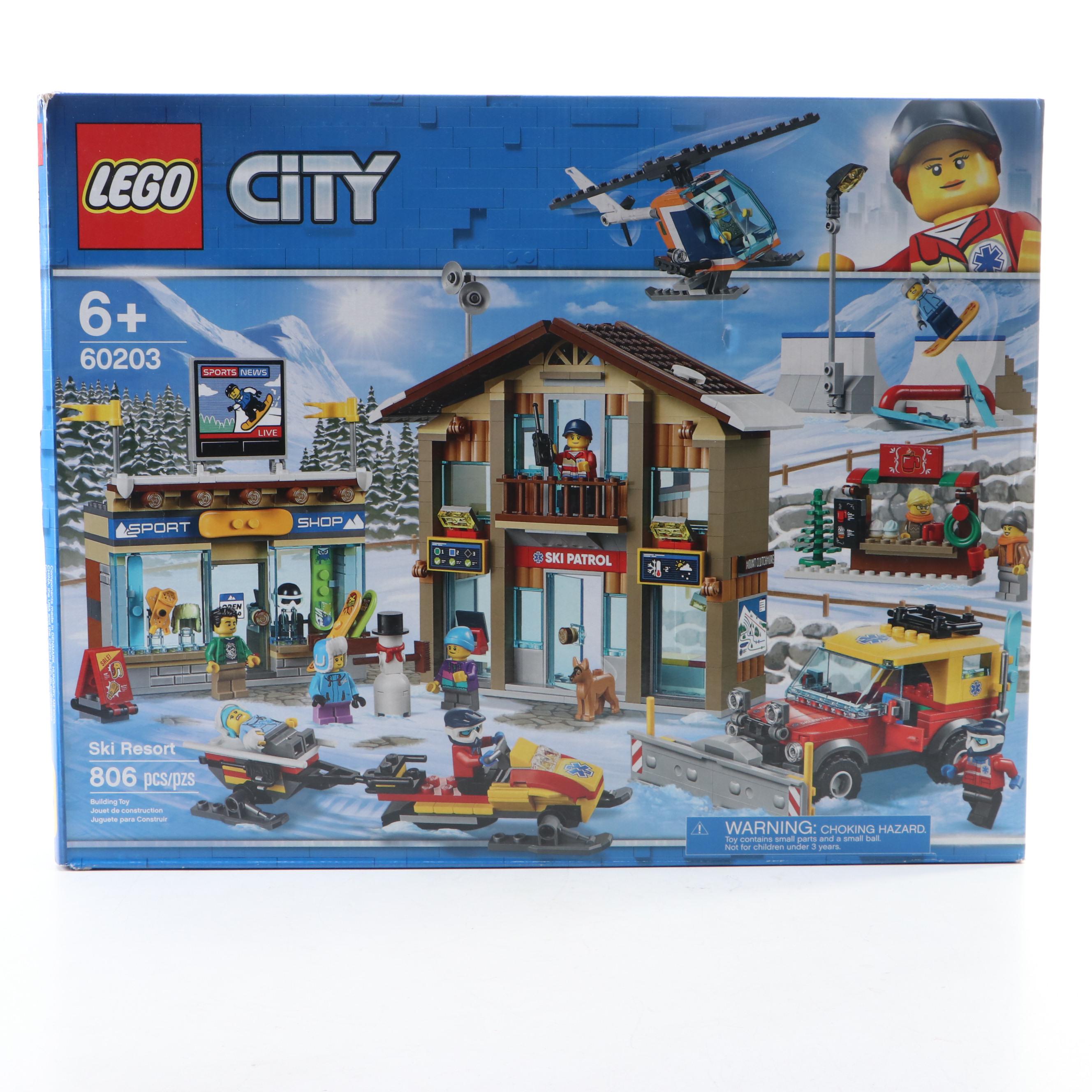 LEGO CITY Ski Resort and More Building Kits