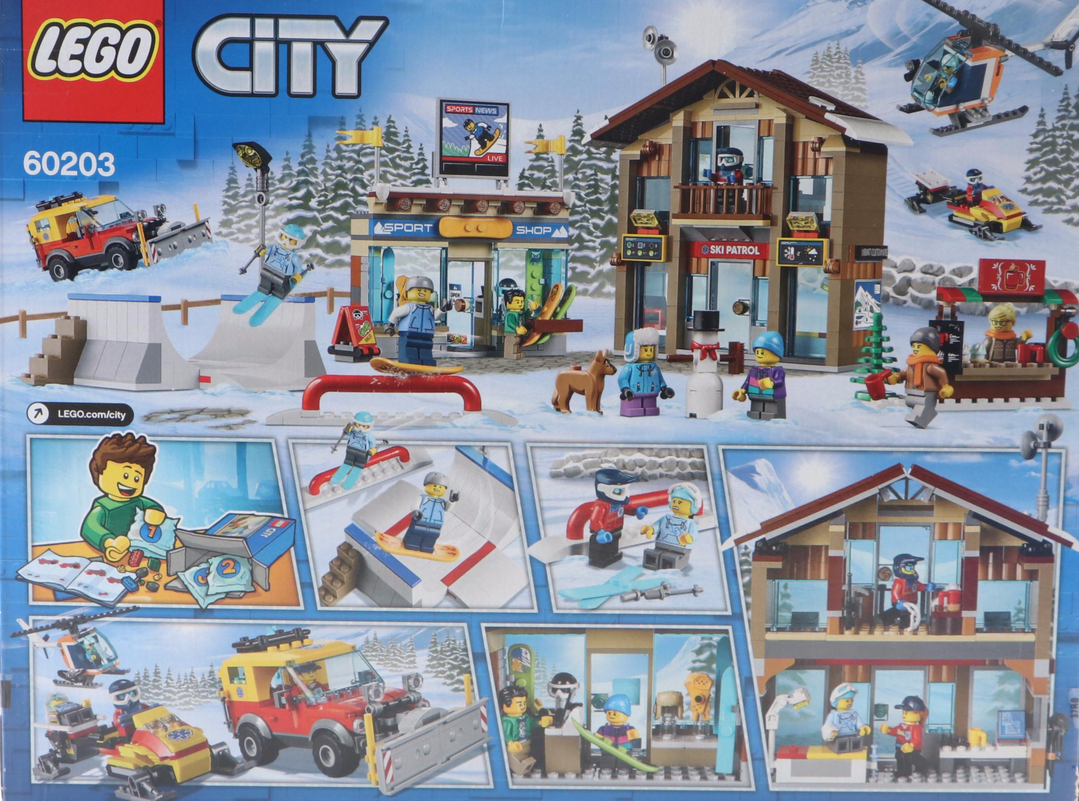 LEGO CITY Ski Resort and More Building Kits