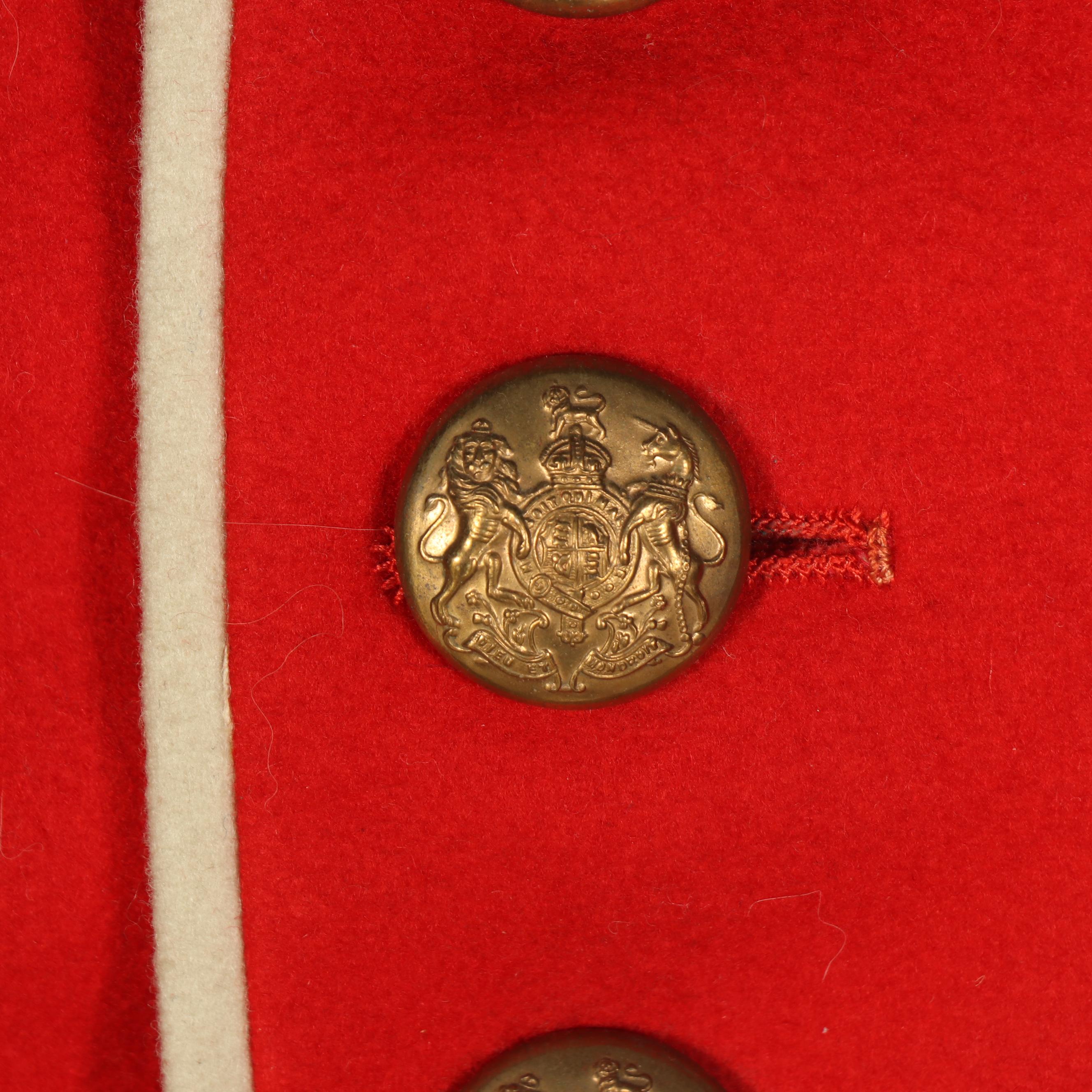 Pre-WWI Era British Army Royal Scots Tunic with Tropical Pith Helmet