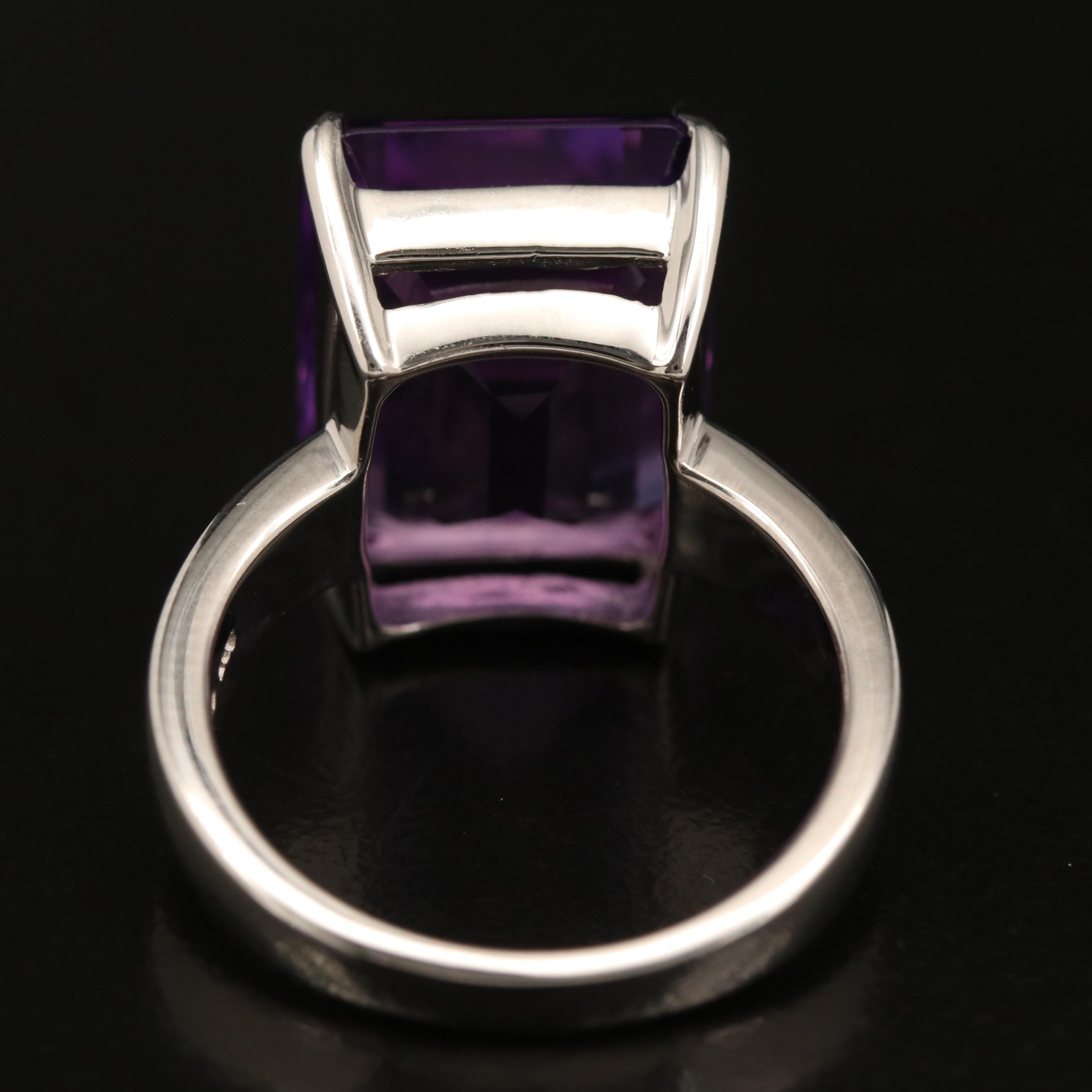 Sterling Amethyst Ring