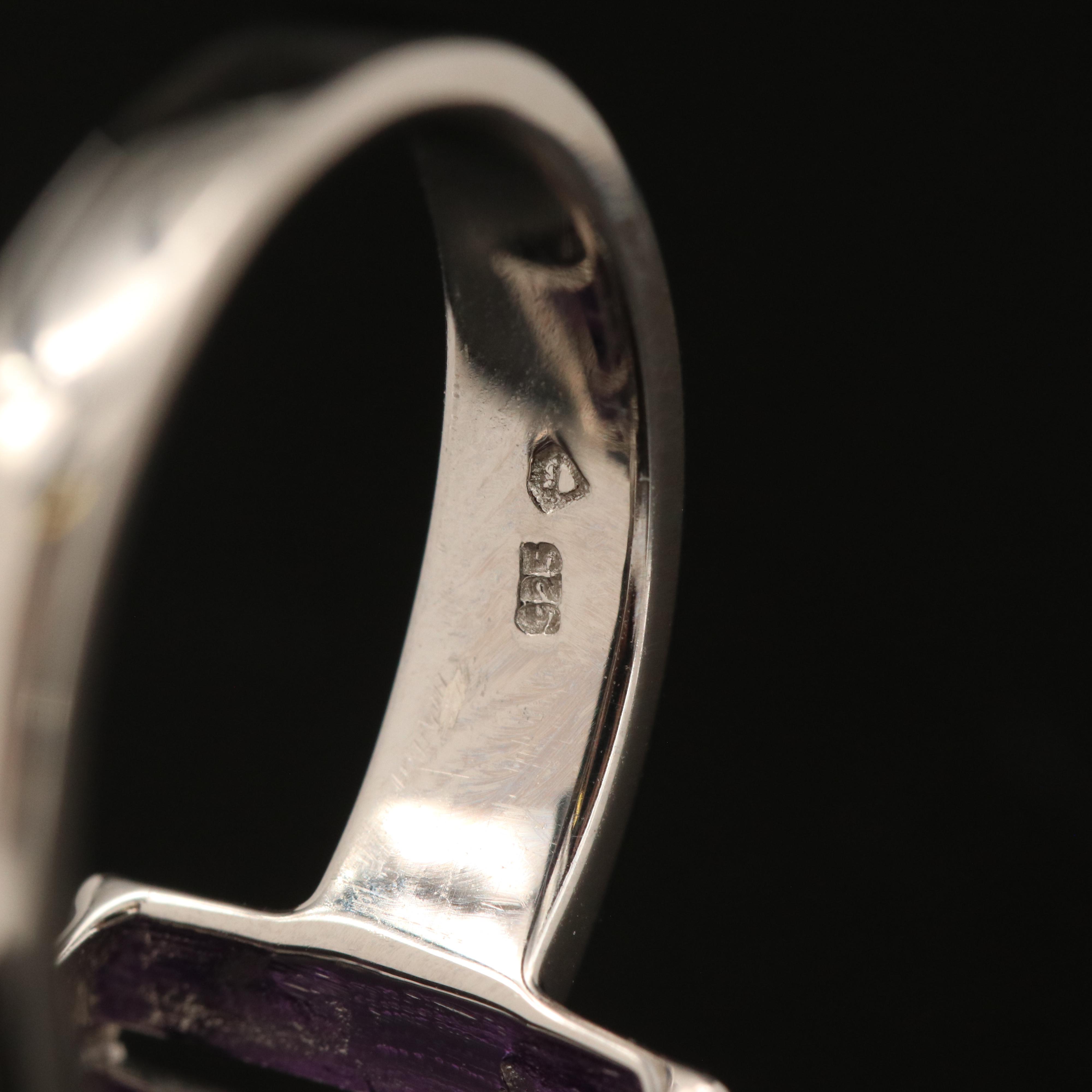 Sterling Amethyst Ring
