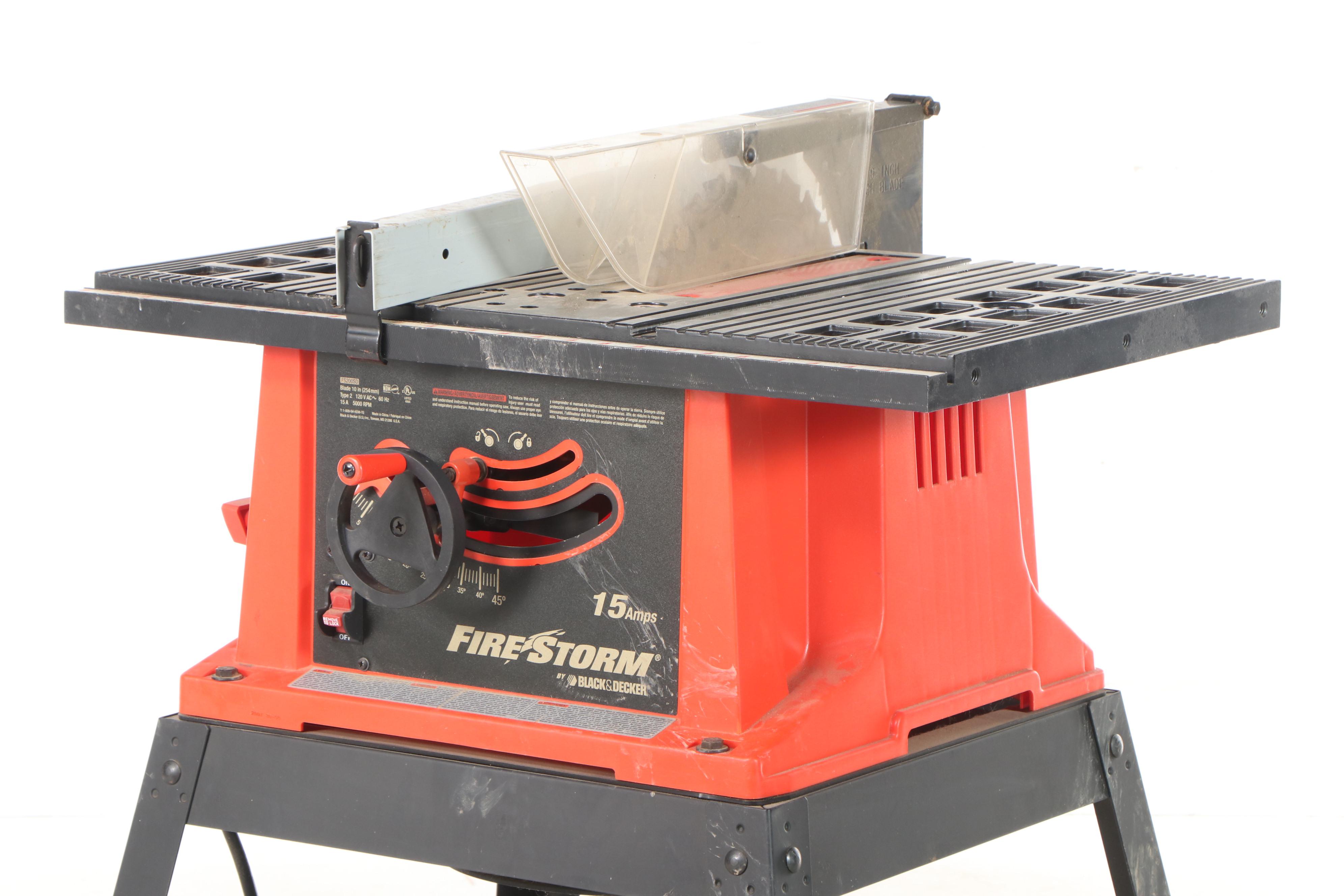 Black + Decker Firestorm 10" Table Miter Saw