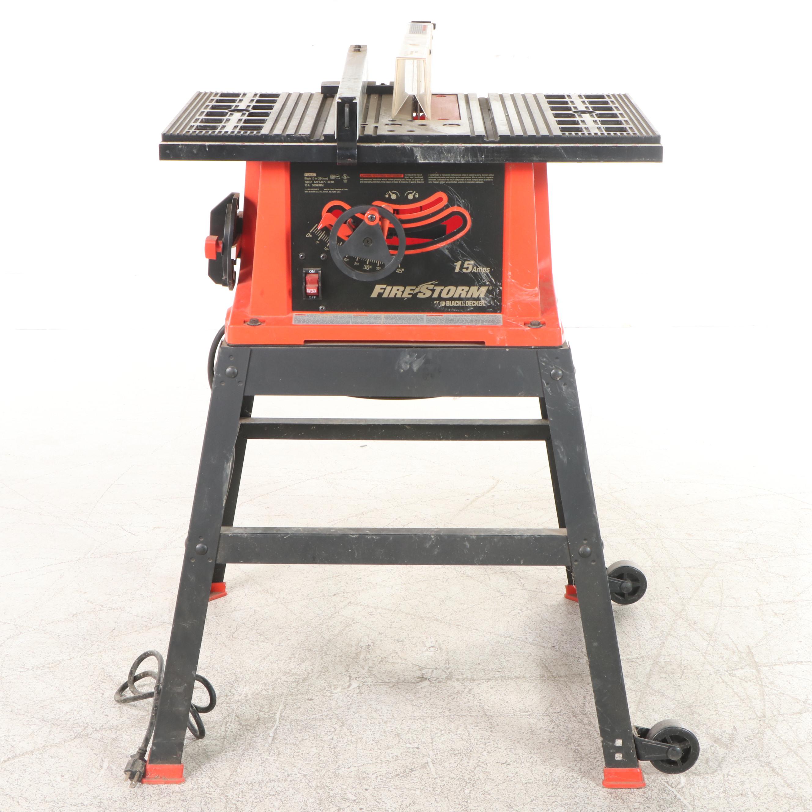 Black + Decker Firestorm 10" Table Miter Saw