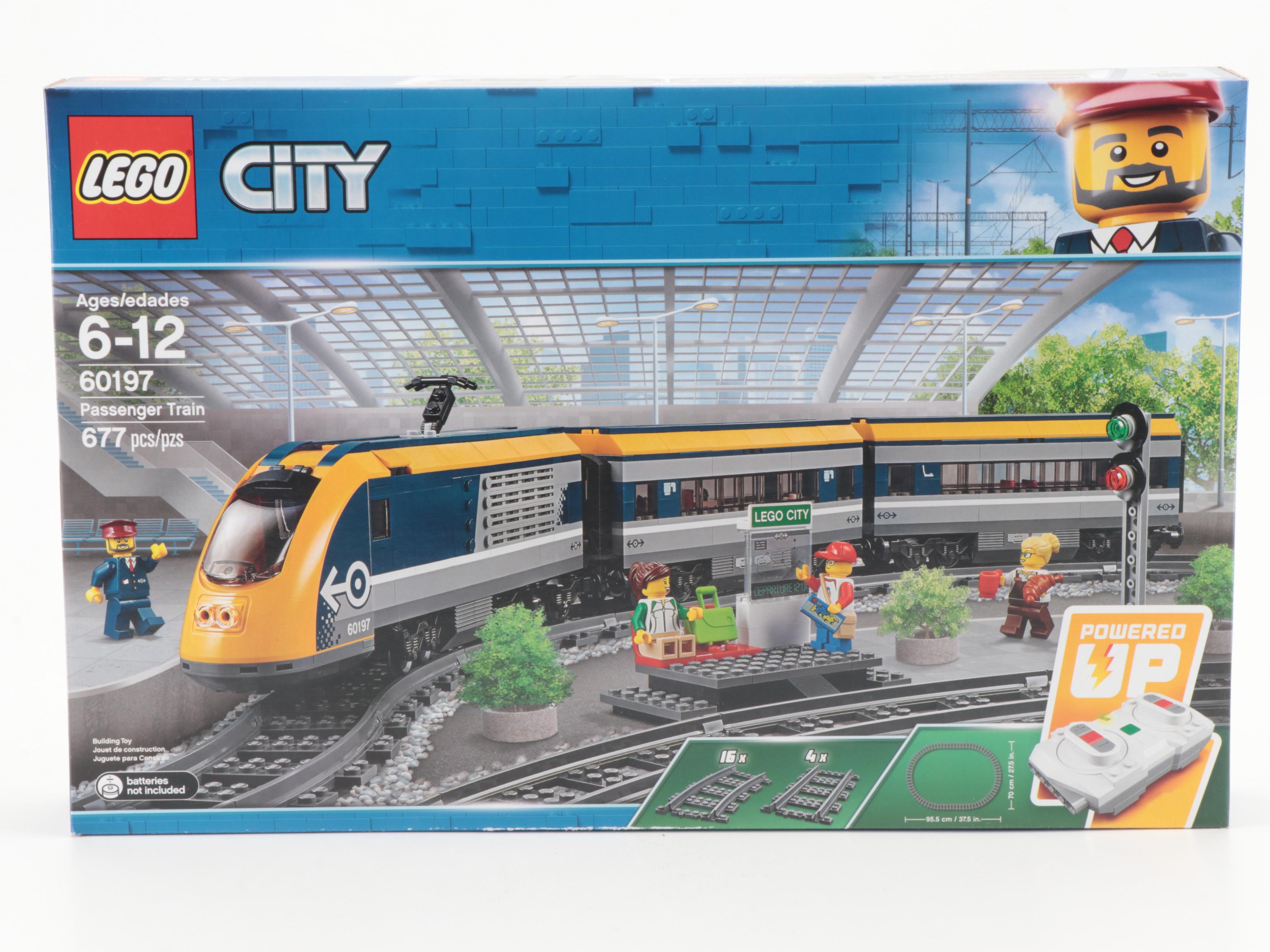 LEGO CITY Passenger Train and Other CITY and Creator Sets