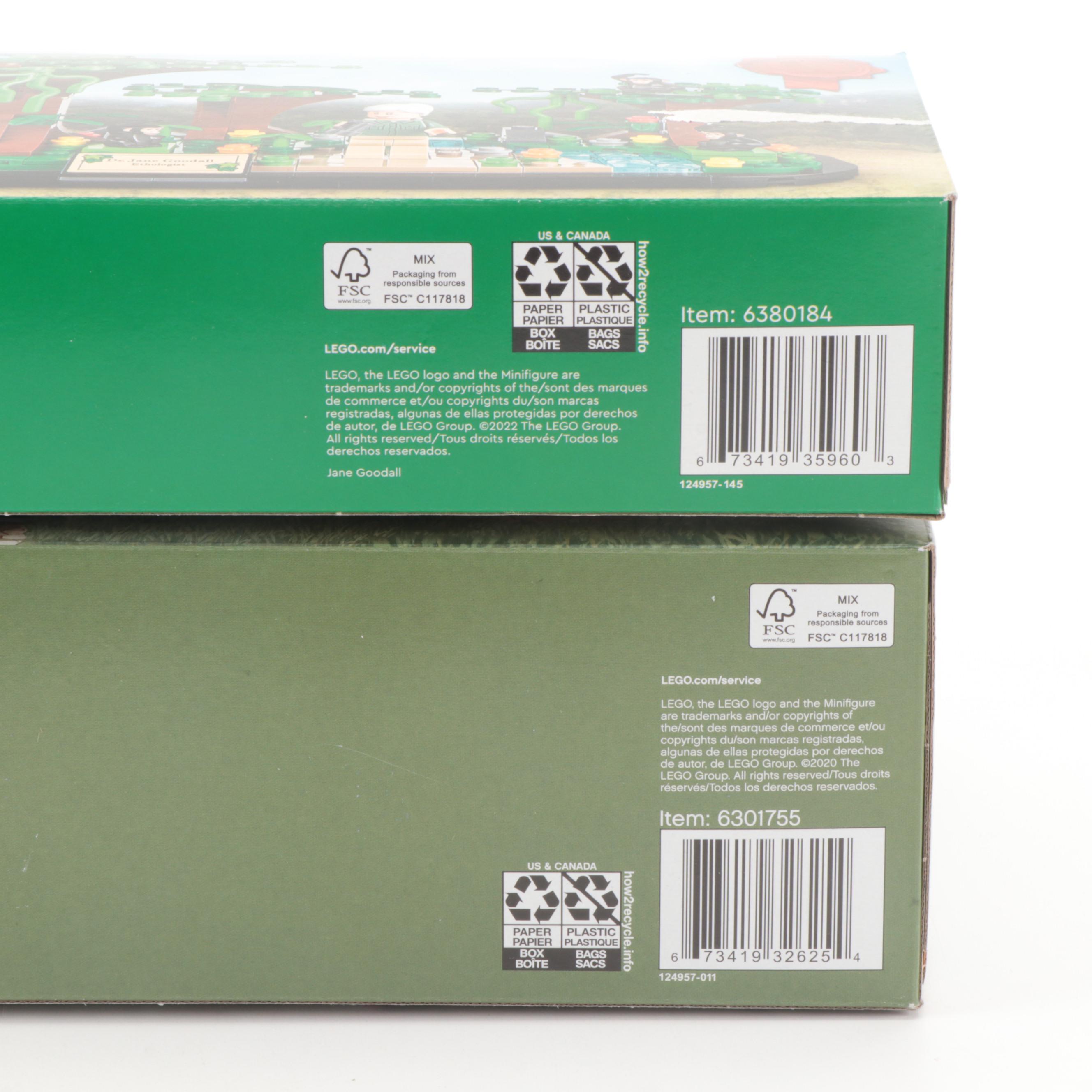 LEGO Jane Goodall Tribute, Legoland Fire Truck, Theme Park and More Toy Sets