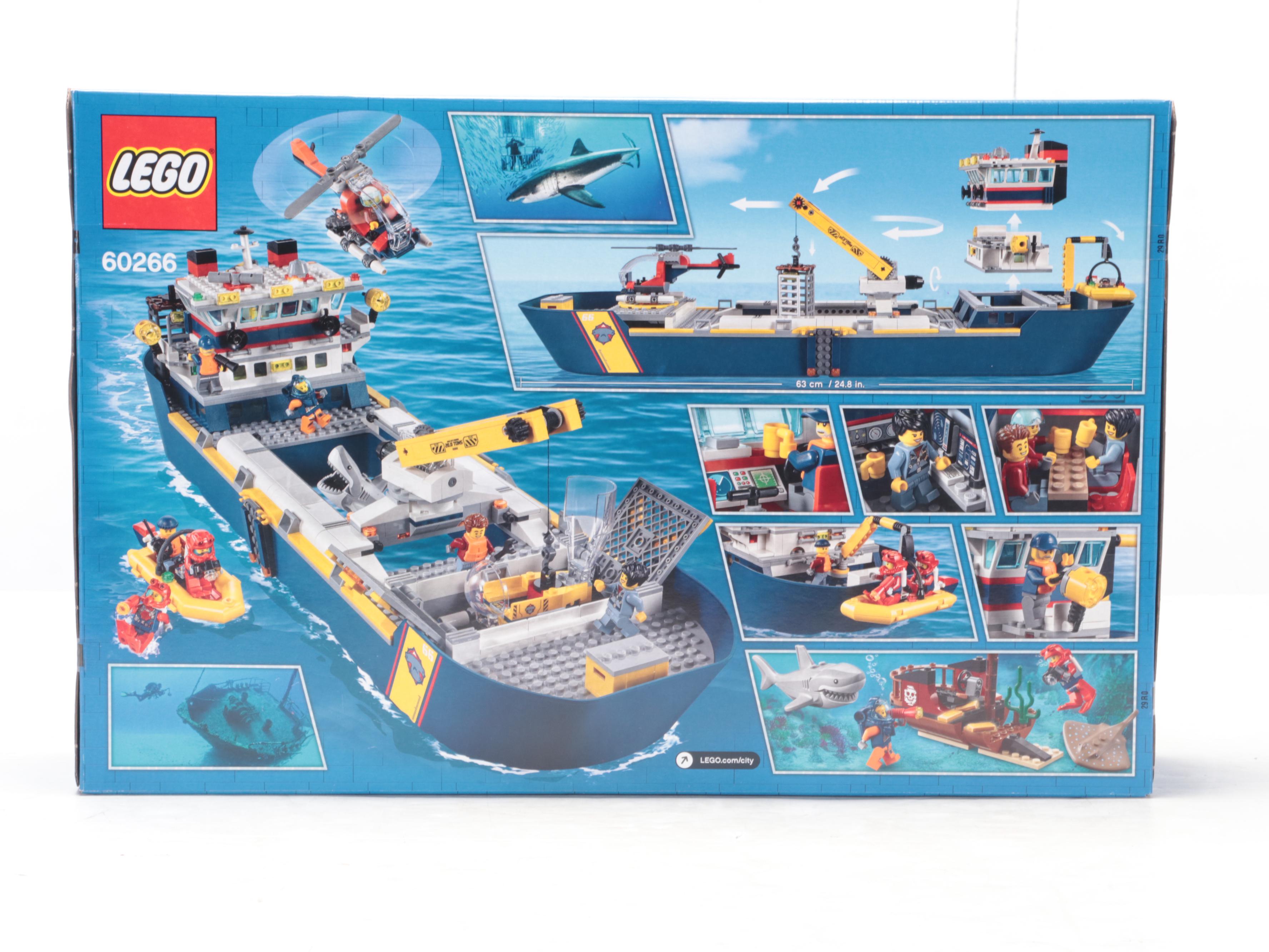 LEGO CITY Ocean Exploration Ship Building Set