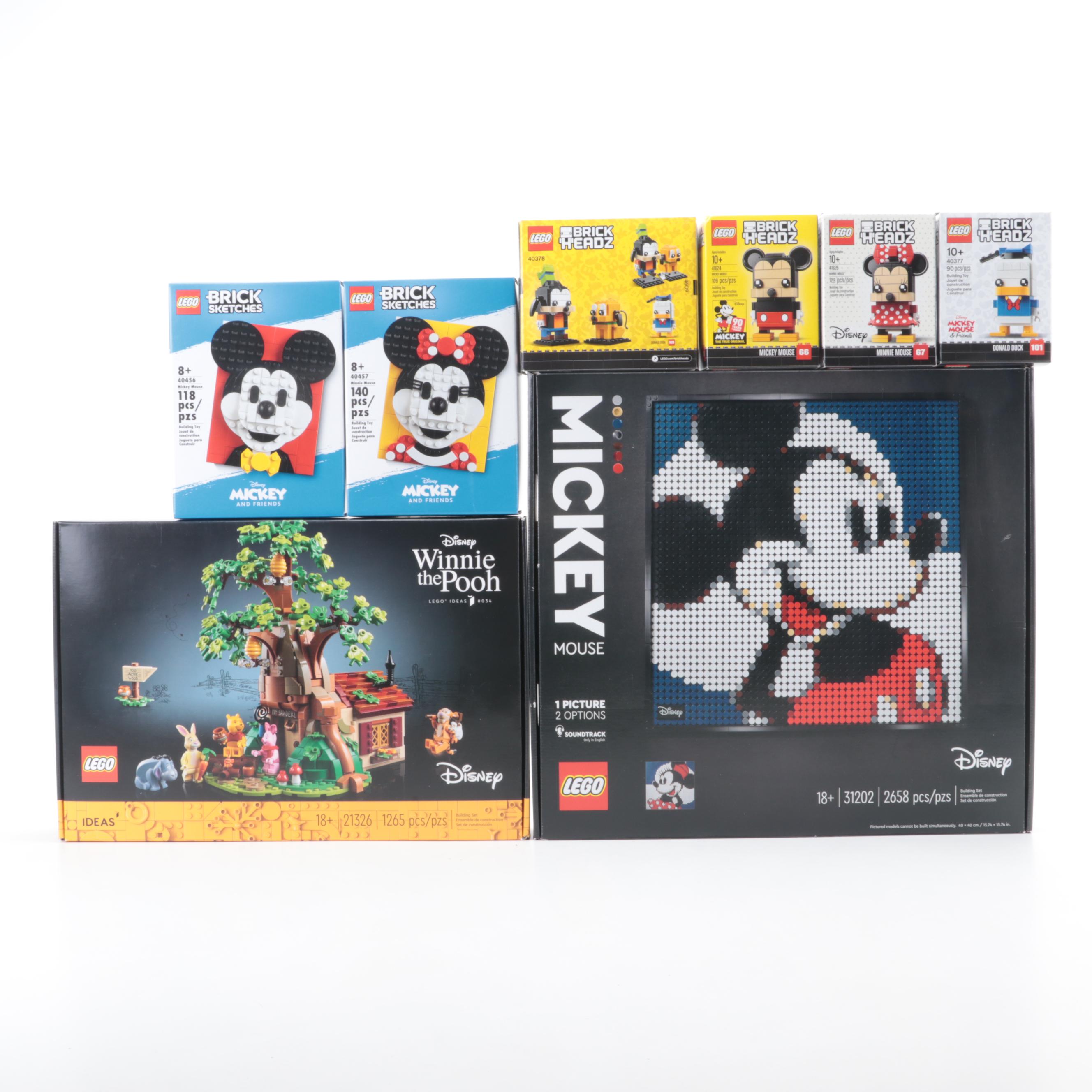 LEGO Disney Mickey Mouse and Other Disney Sets