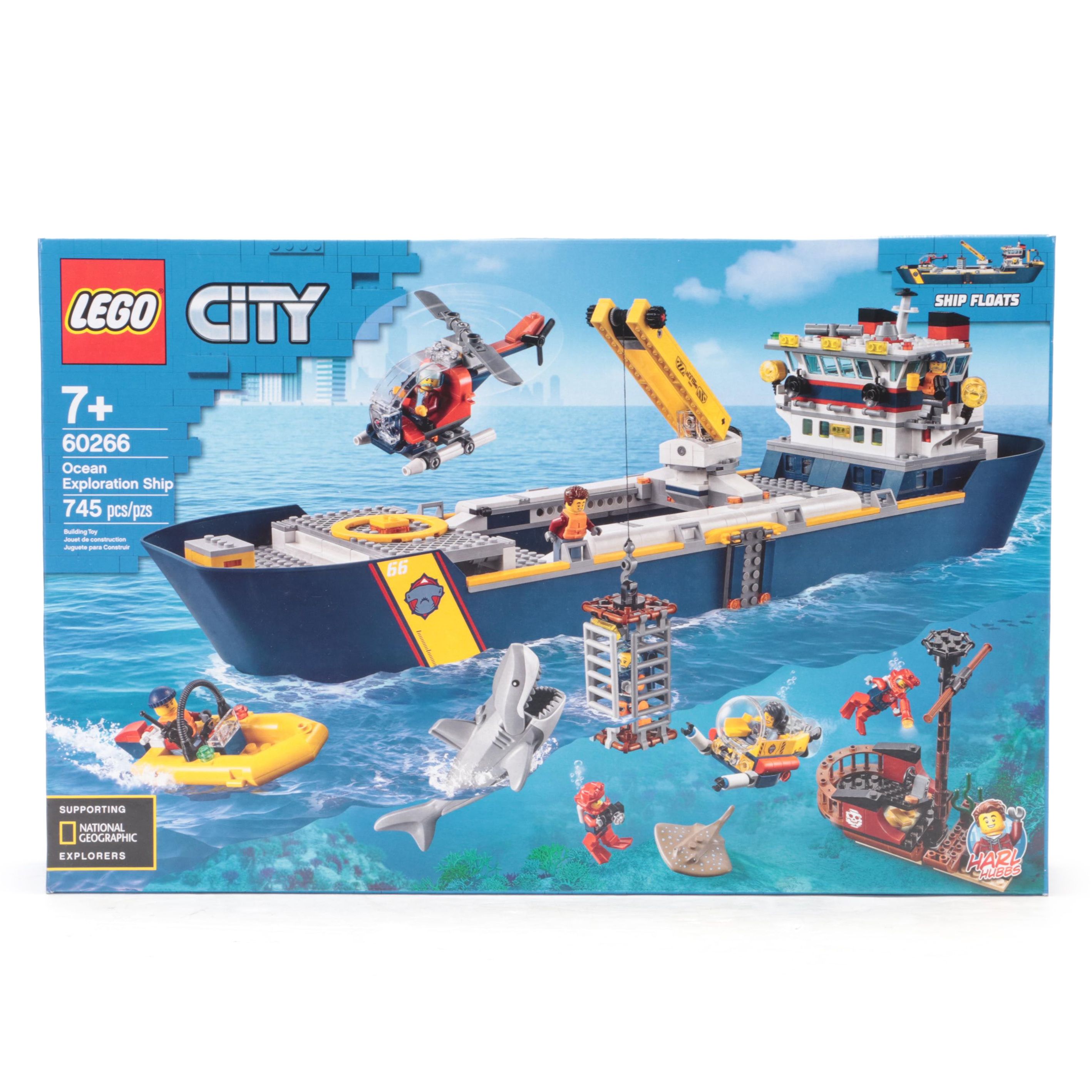 LEGO CITY Ocean Exploration Ship Building Set