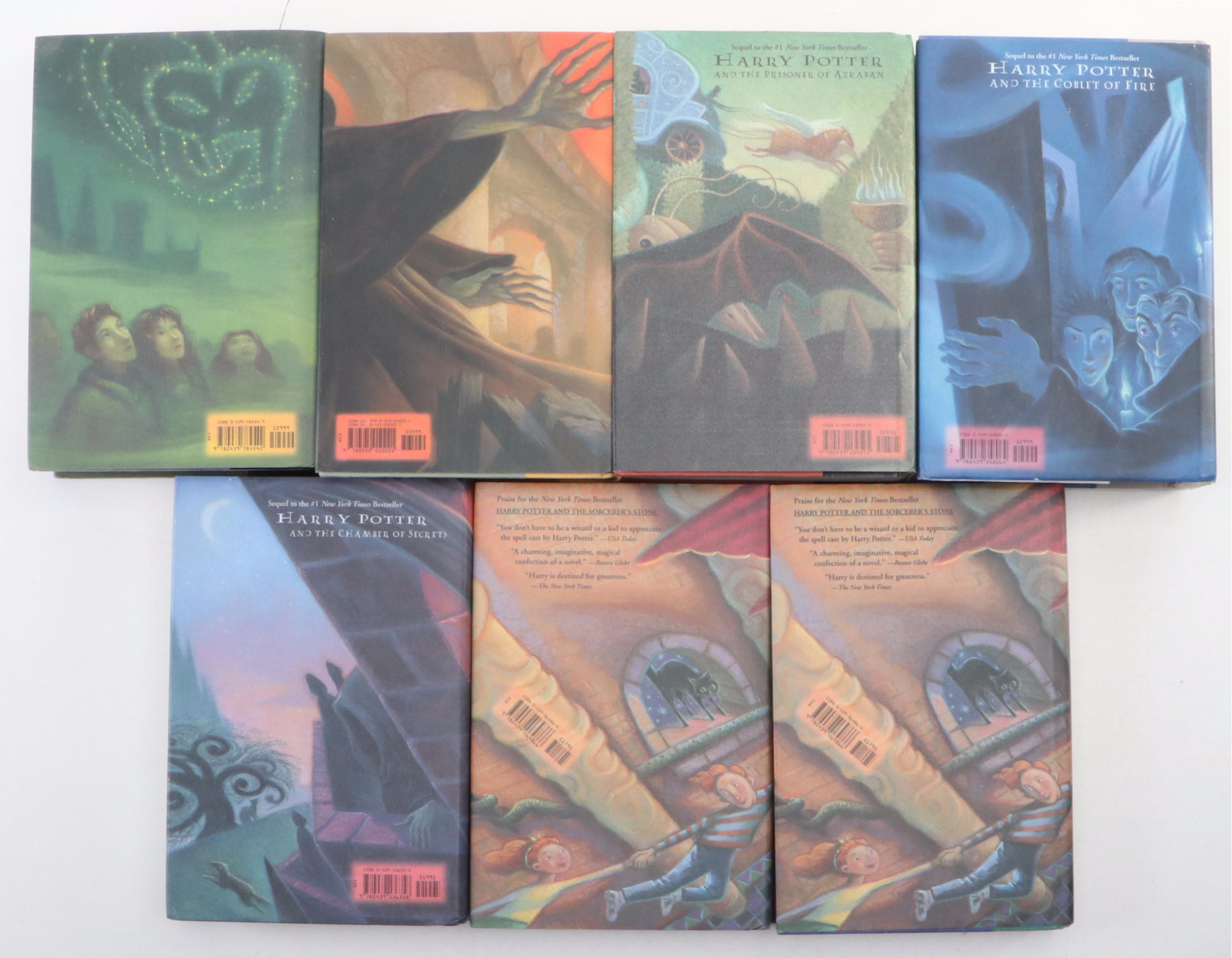 First American Edition "Harry Potter" Near Complete Series by J. K. Rowling