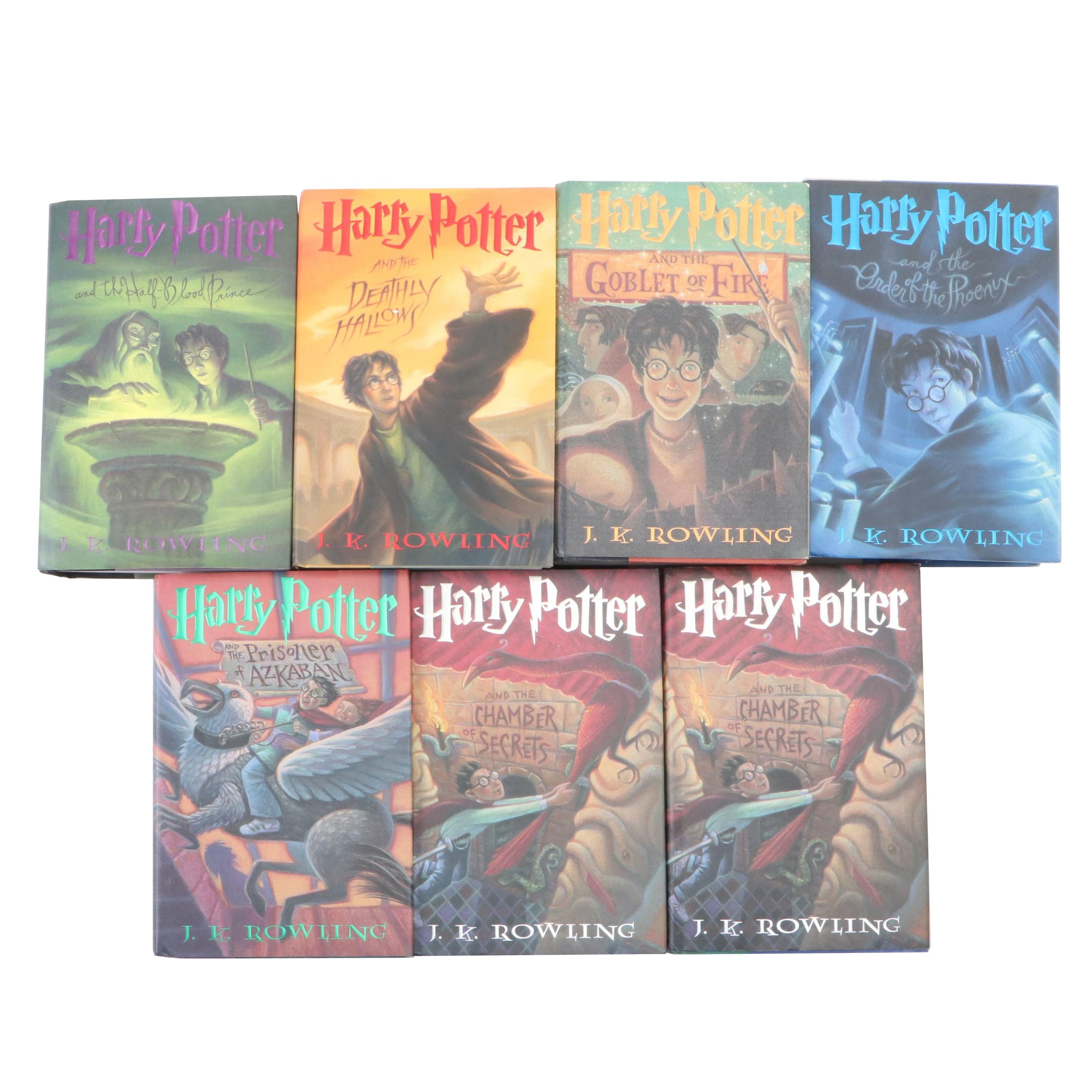 First American Edition "Harry Potter" Near Complete Series by J. K. Rowling