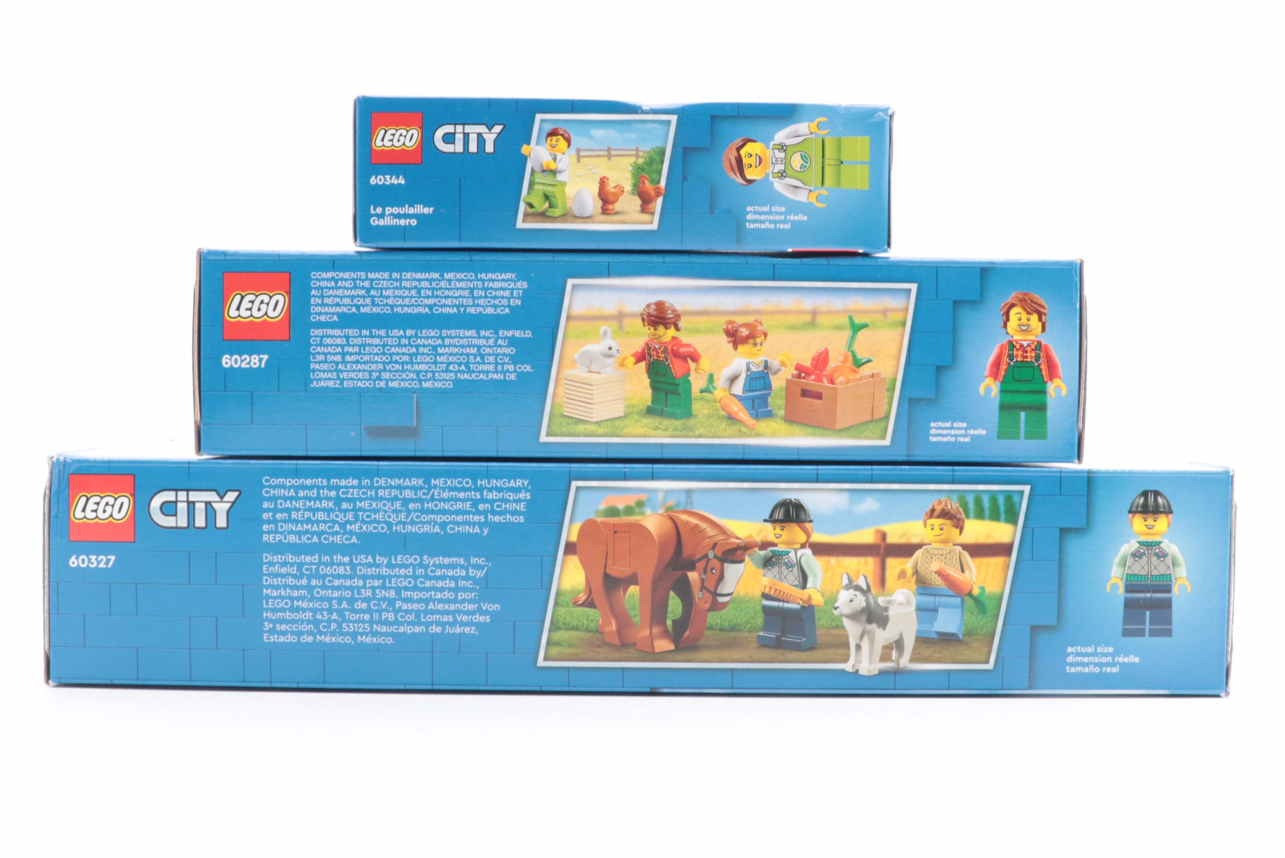 LEGO CITY Horse Transporter with Other CITY and Technics Sets
