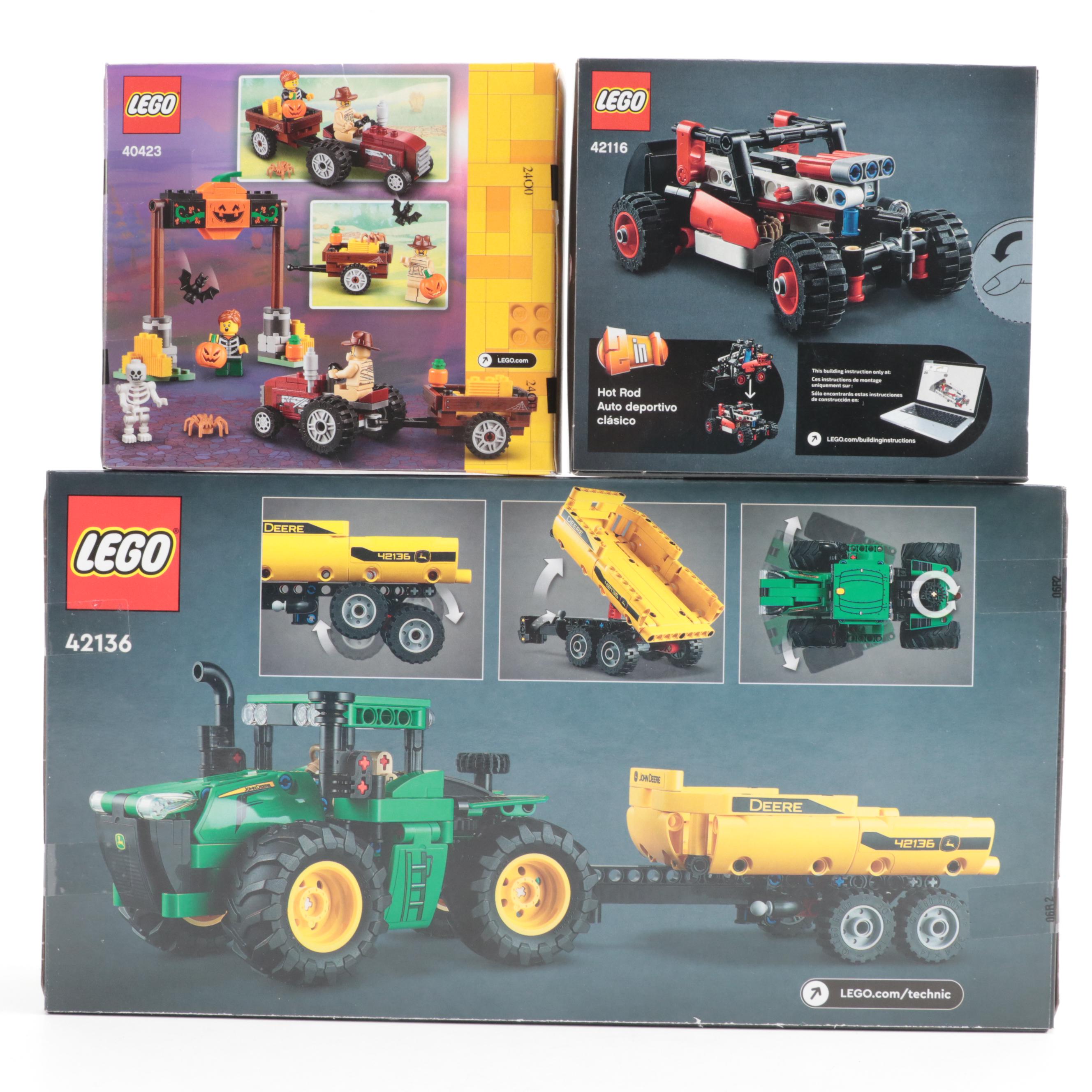 LEGO CITY Horse Transporter with Other CITY and Technics Sets