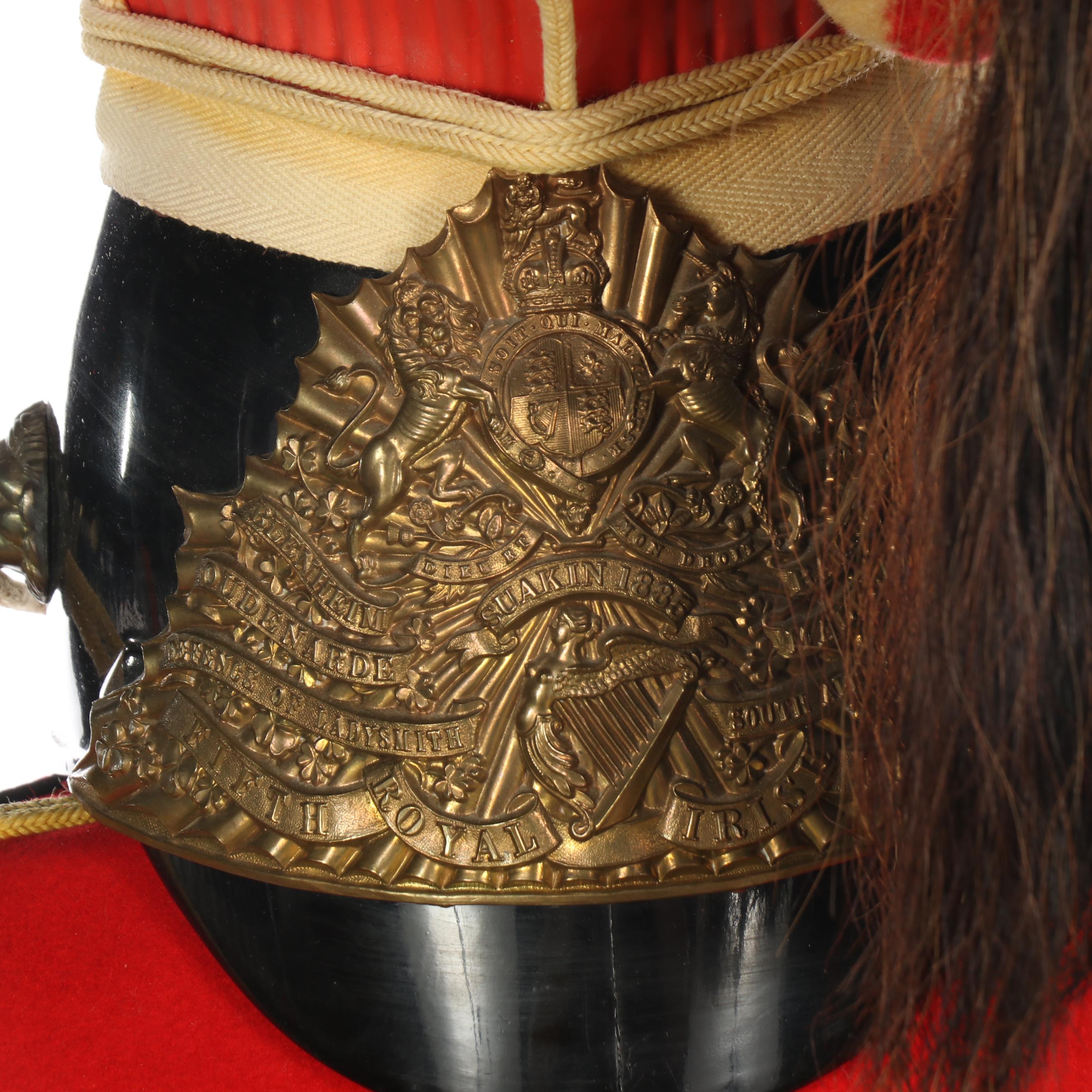British 16th Queen's Lancers Jacket and 5th Royal Irish Lancers Cap