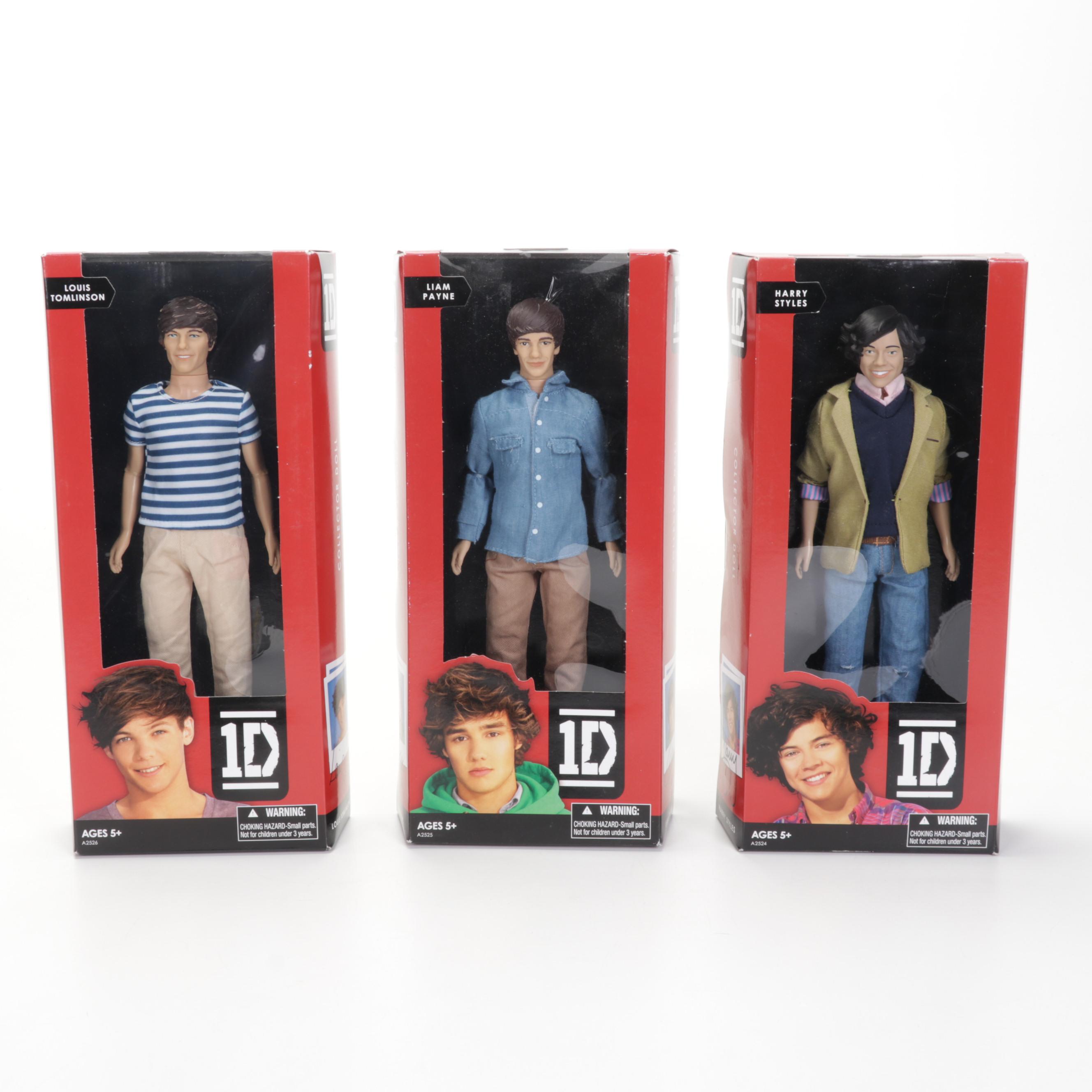 One Direction Collector Dolls and Books with Singing Justin Bieber Doll