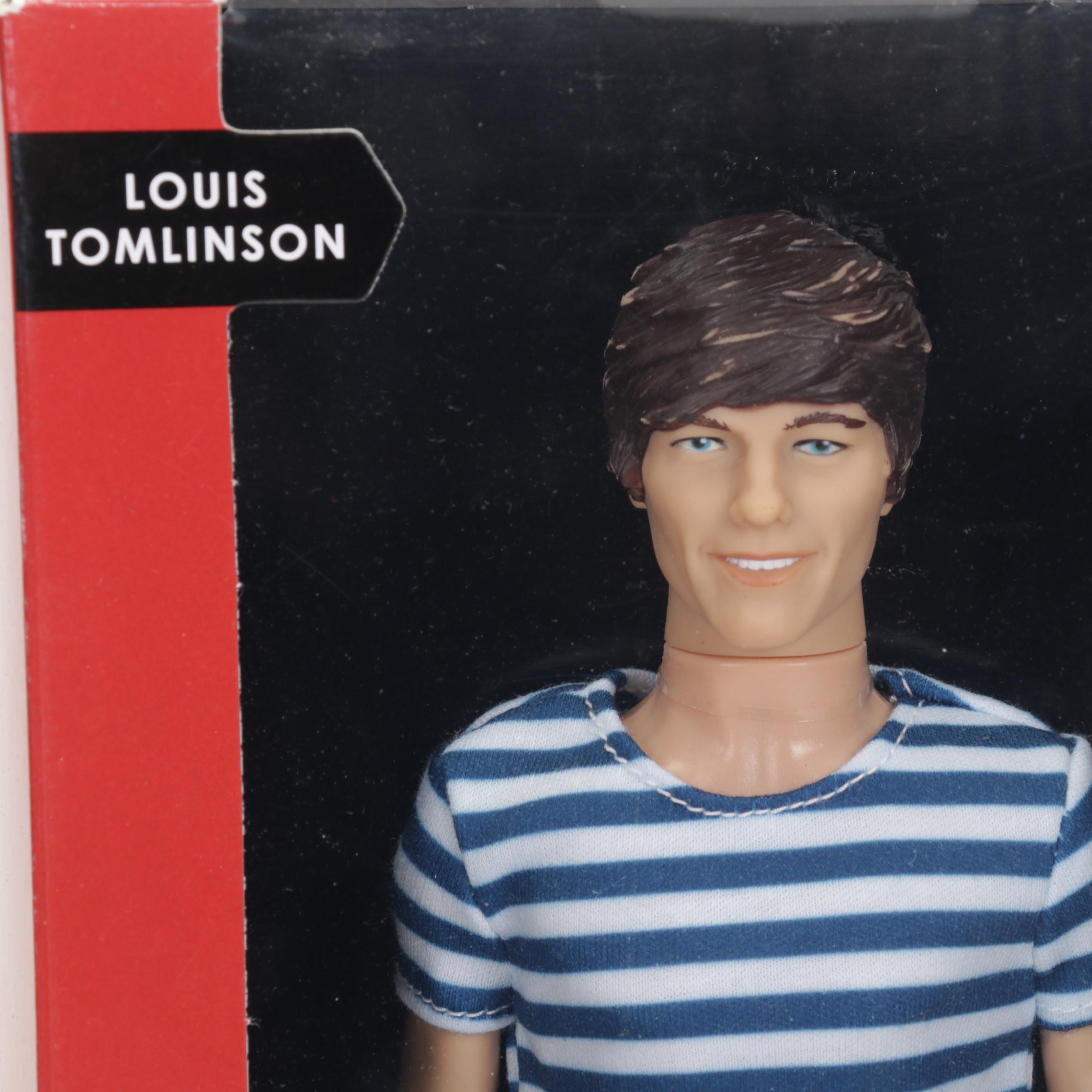 One Direction Collector Dolls and Books with Singing Justin Bieber Doll