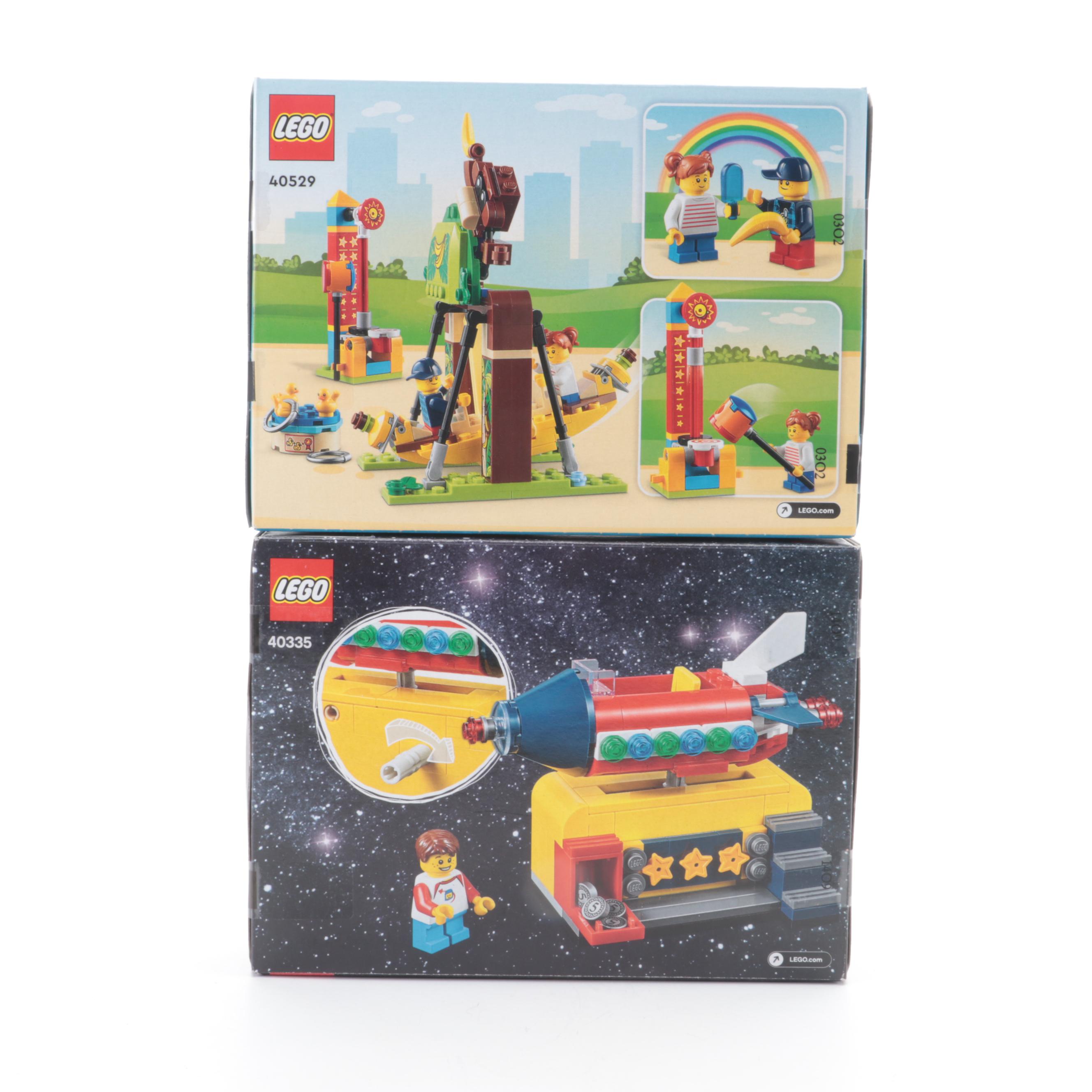 LEGO Fairground Carousel, Ferris Wheel, Children's Amusement Park, More Toy Sets