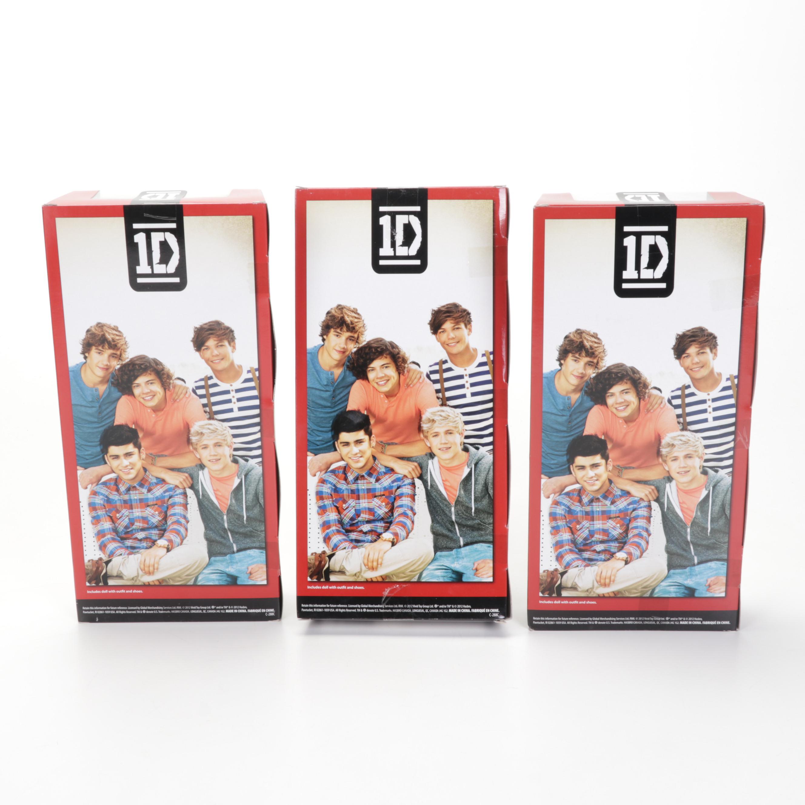 One Direction Collector Dolls and Books with Singing Justin Bieber Doll