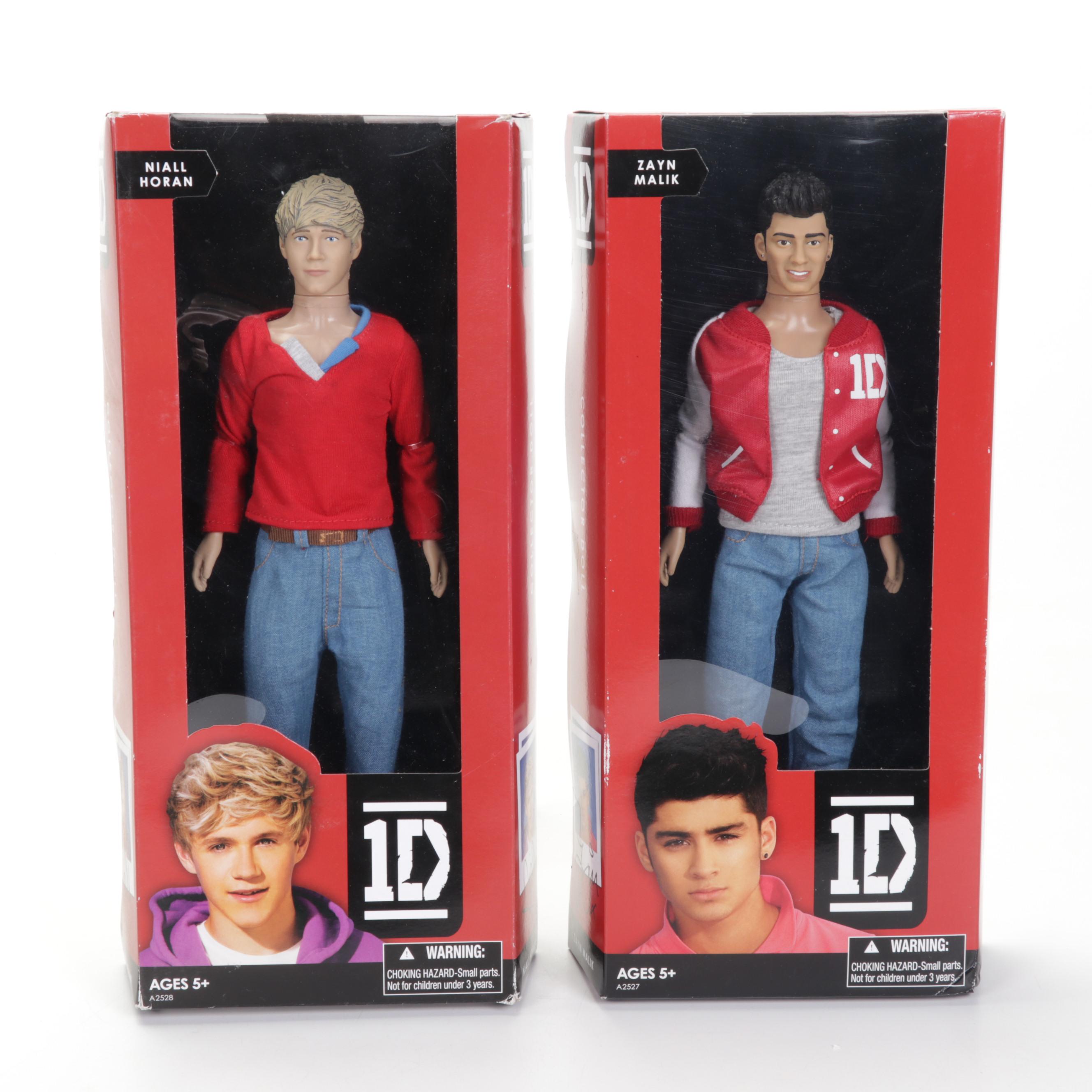One Direction Collector Dolls and Books with Singing Justin Bieber Doll