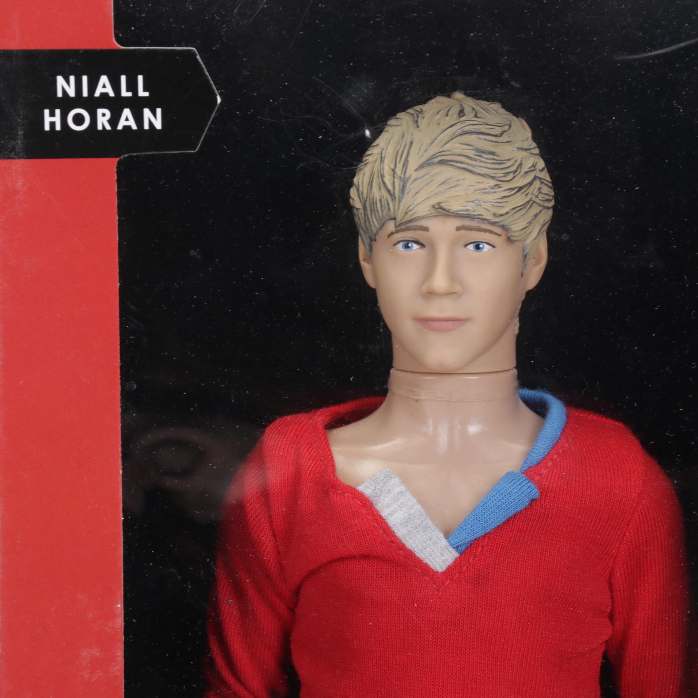 One Direction Collector Dolls and Books with Singing Justin Bieber Doll