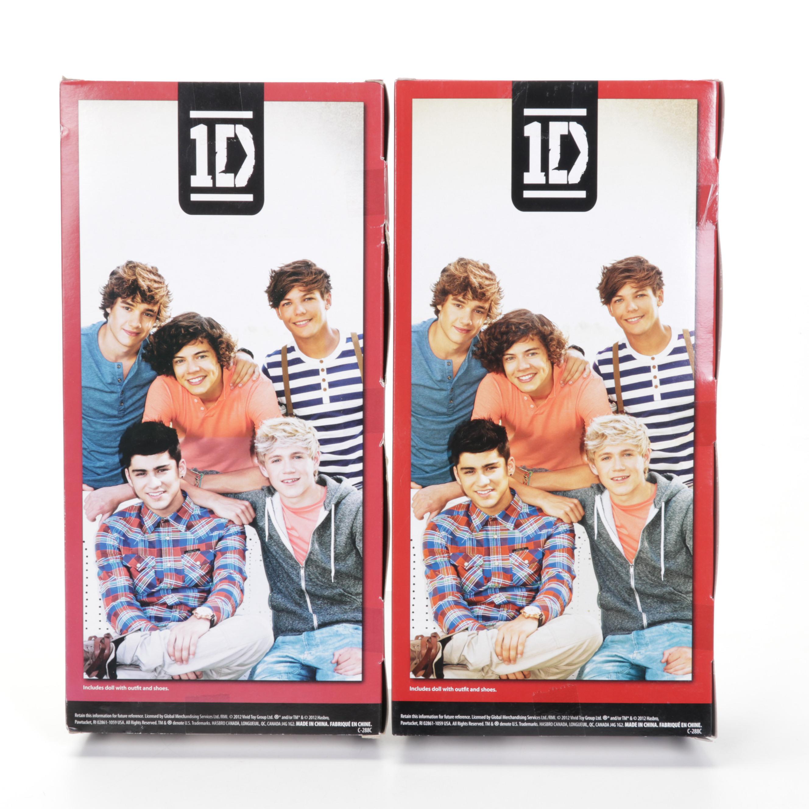 One Direction Collector Dolls and Books with Singing Justin Bieber Doll