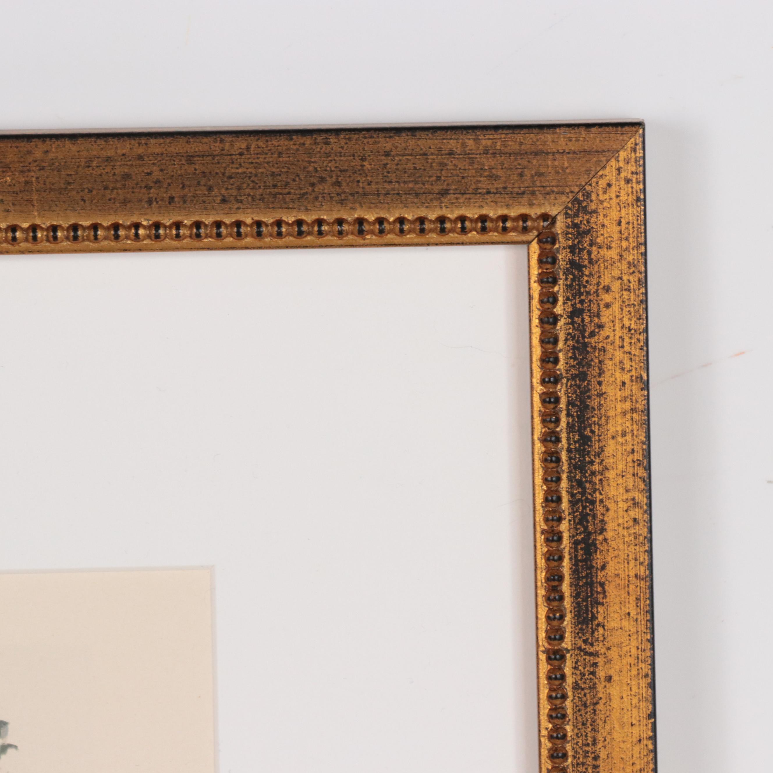 Salvador Dalí Wood Engraving "La source"