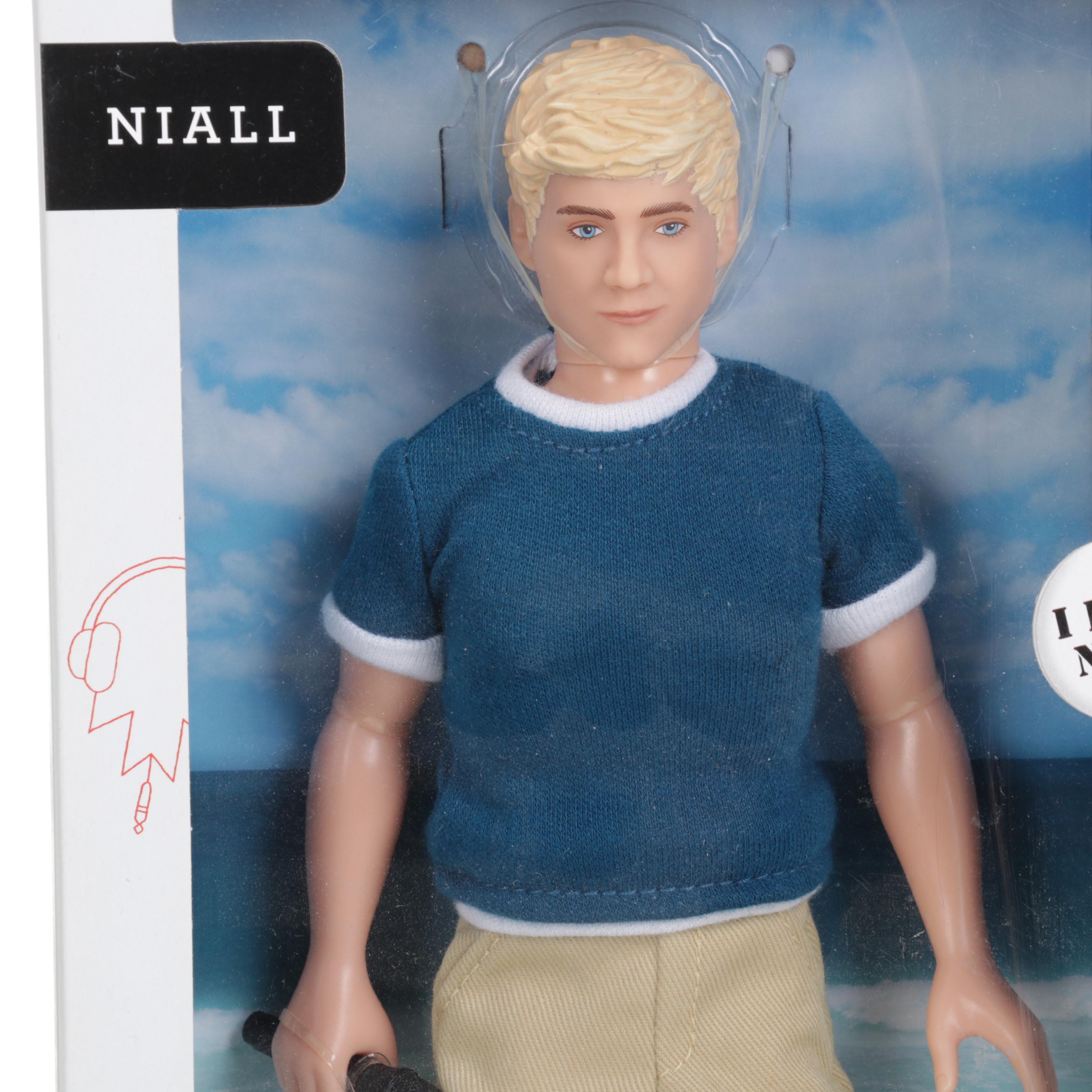 One Direction Collector Dolls and Books with Singing Justin Bieber Doll