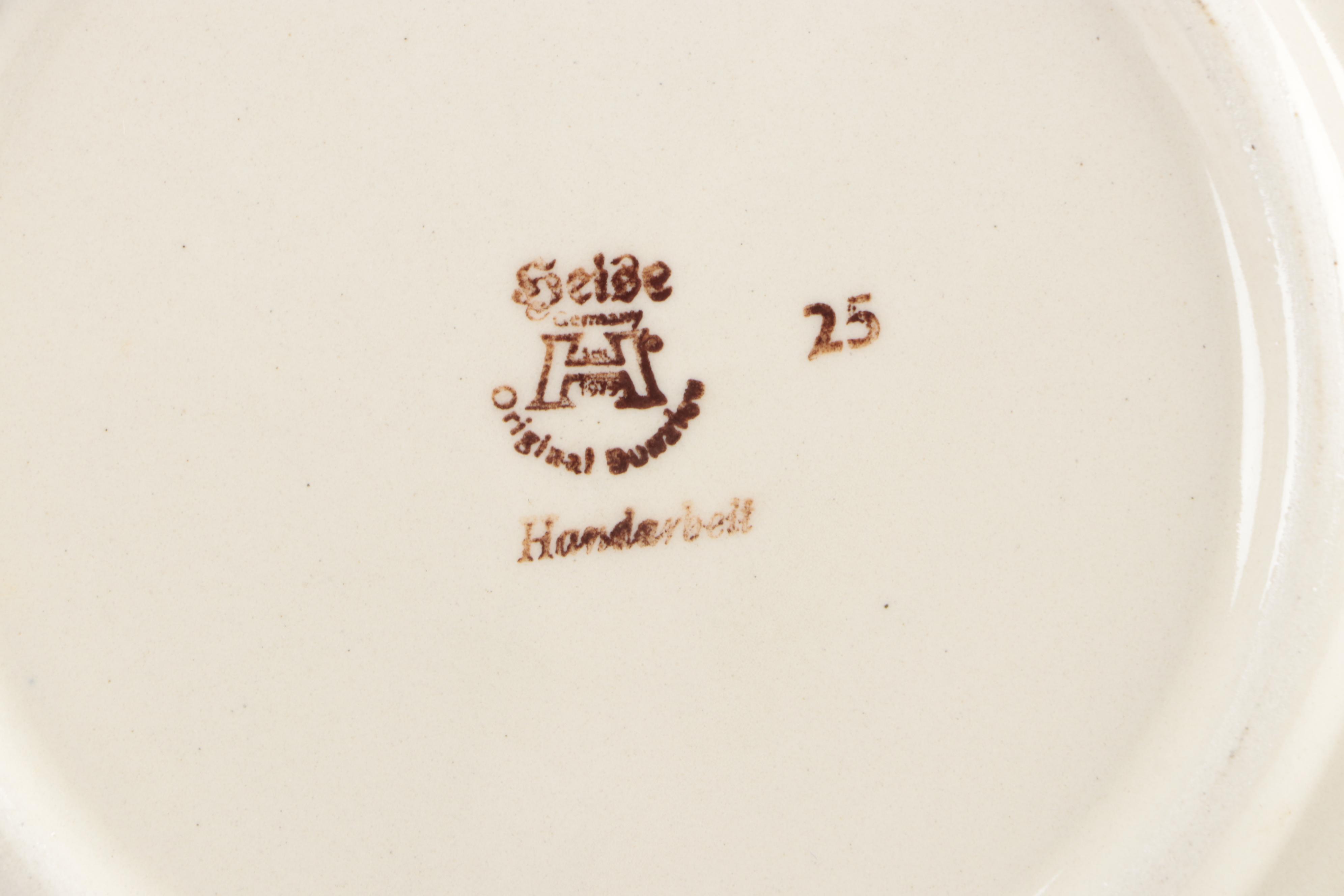 Bunzlauer and Boleslawiec Pottery Hand-Painted Dinnerware and Table Accessories