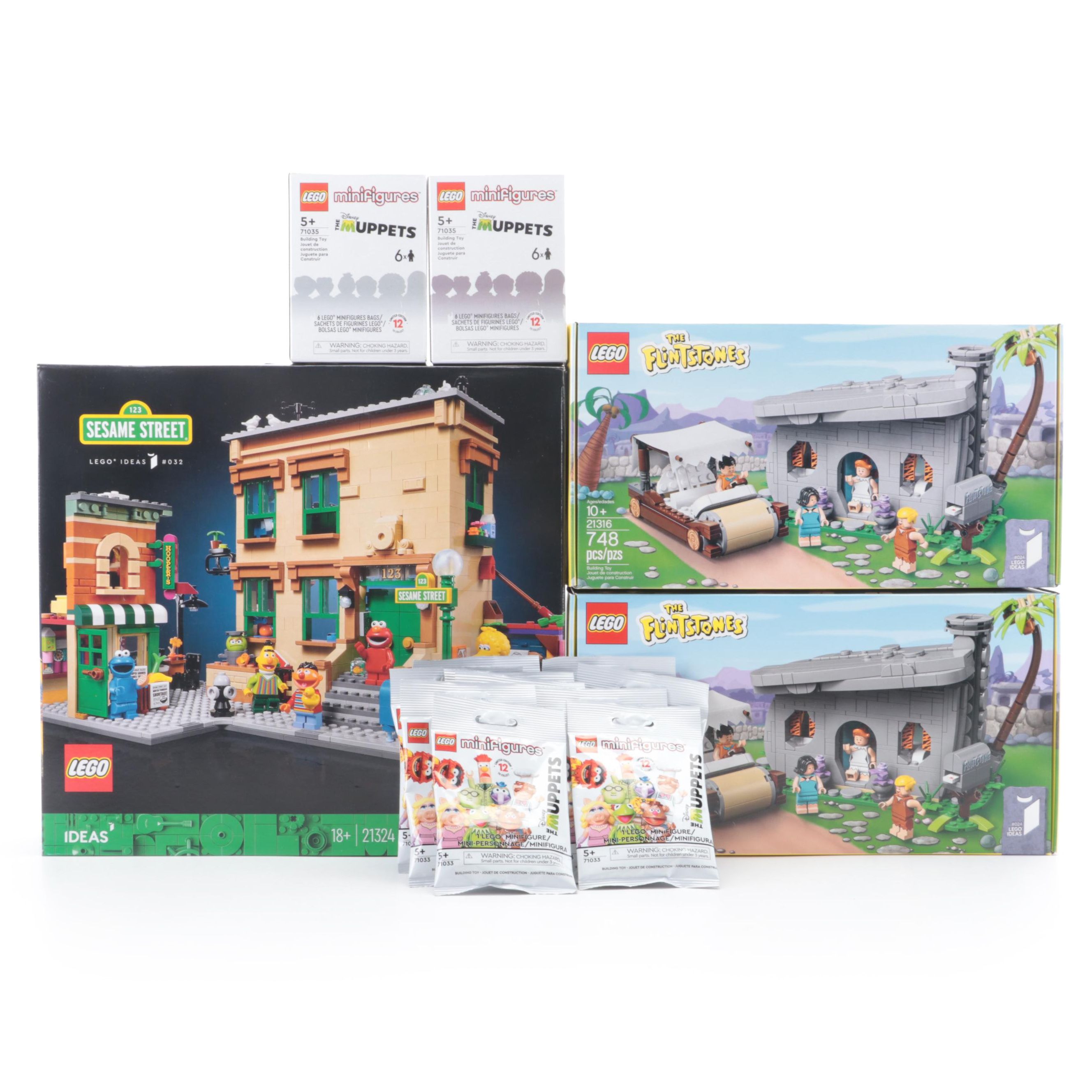 LEGO Sesame Street, The Flintstones, Muppets and More Lego Toy Sets