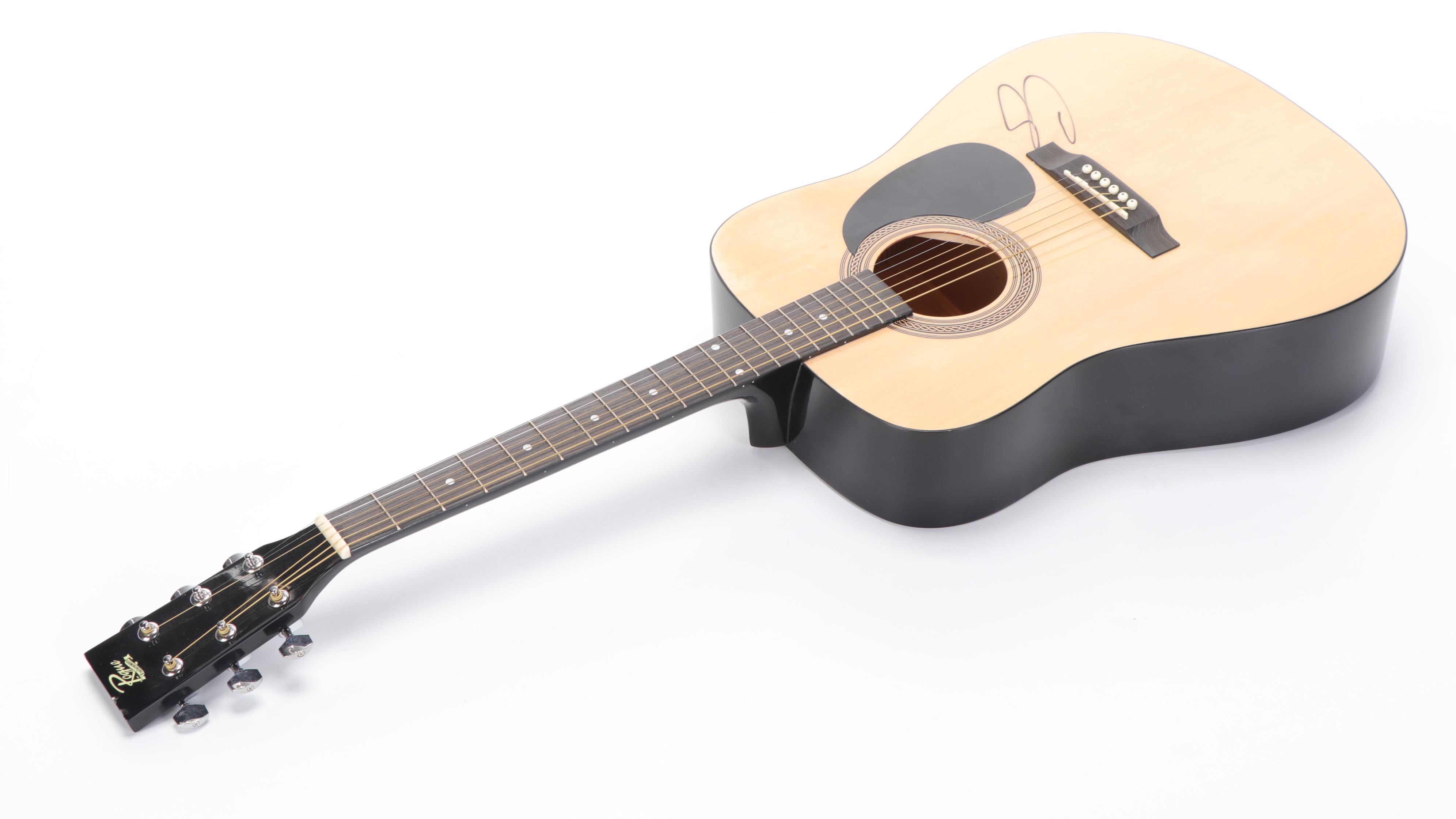 Chris Stapleton Signed Rogue Dreadnought RA090-NA Acoustic Guitar