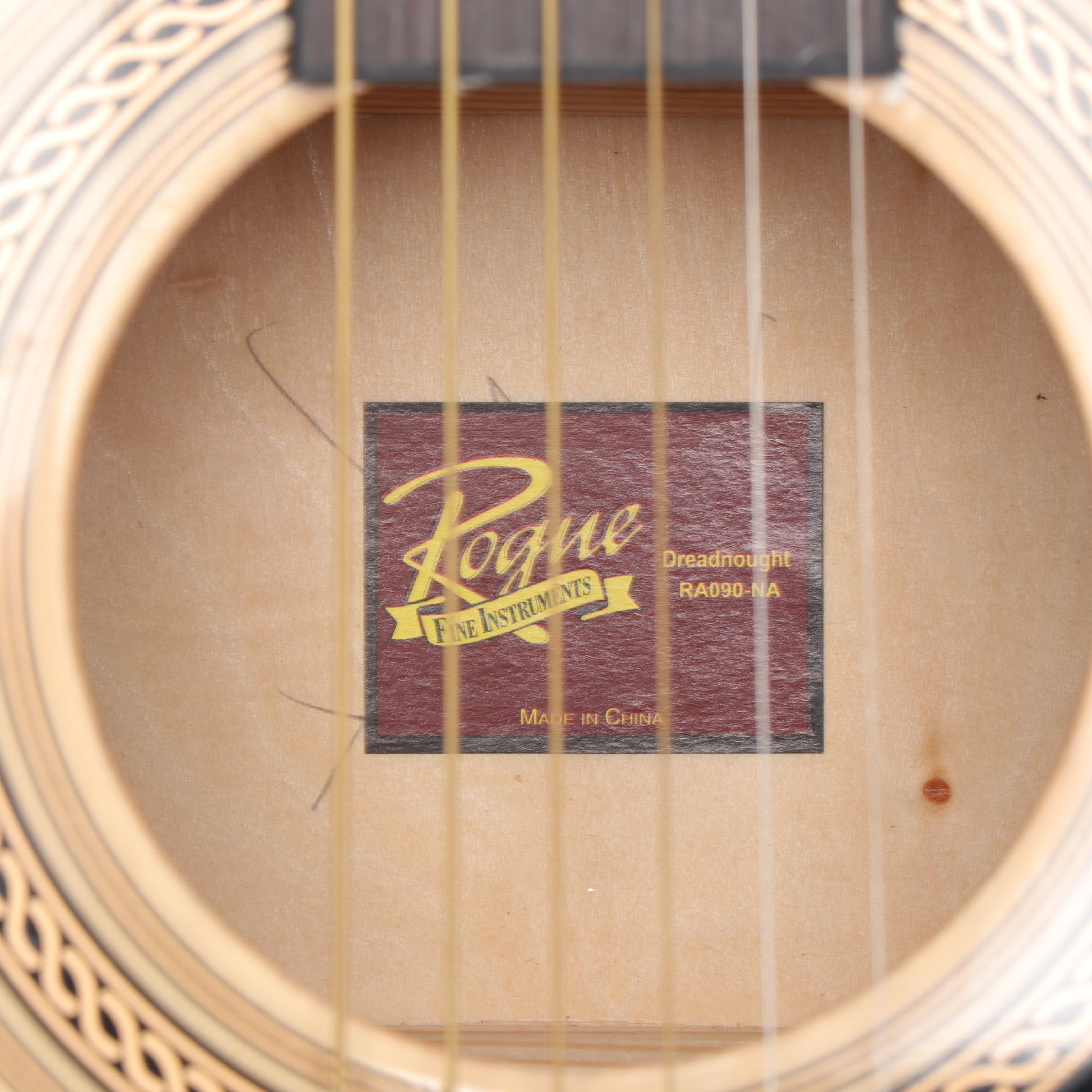 Chris Stapleton Signed Rogue Dreadnought RA090-NA Acoustic Guitar