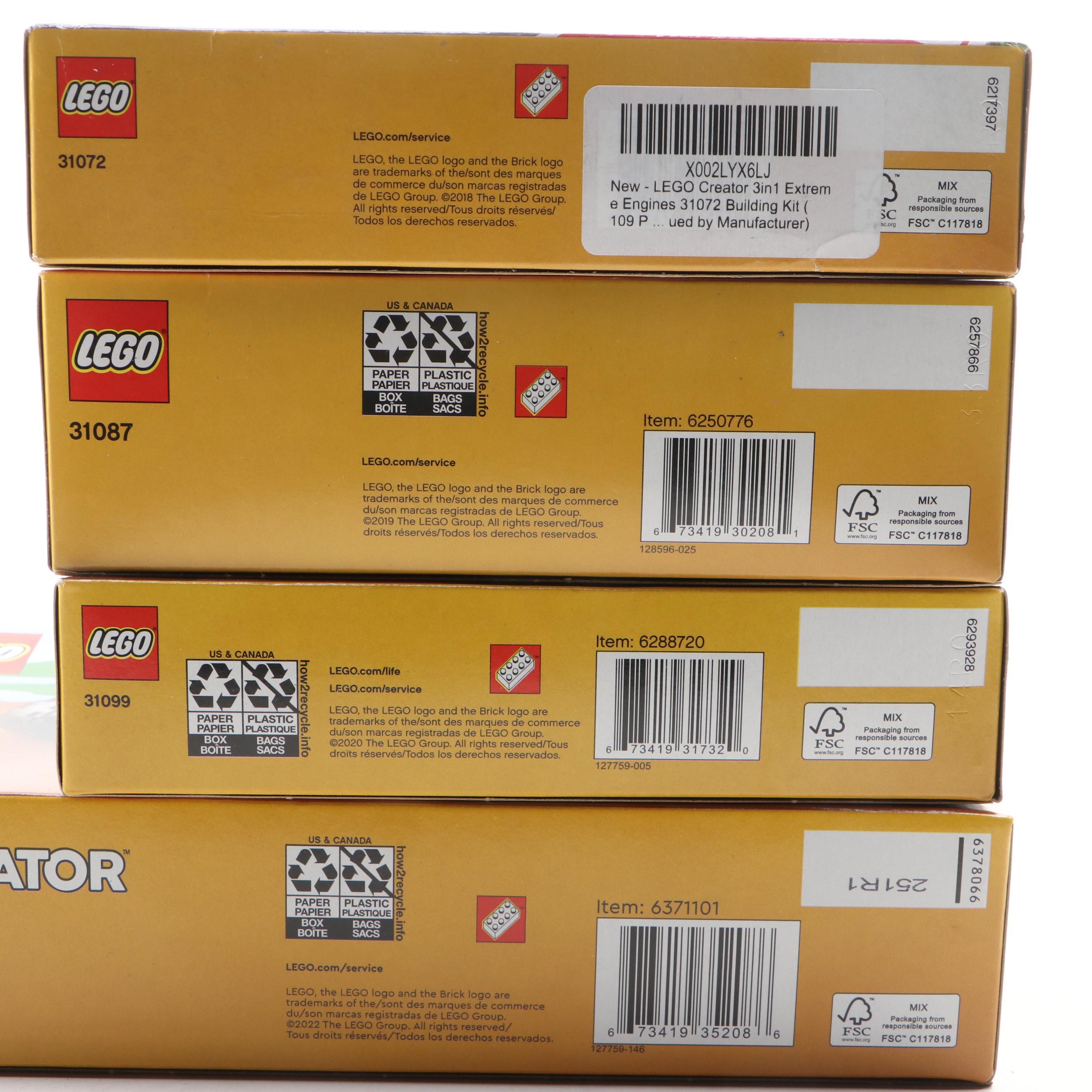 LEGO Creator Toy Construction Sets Including Sunset Track Racer