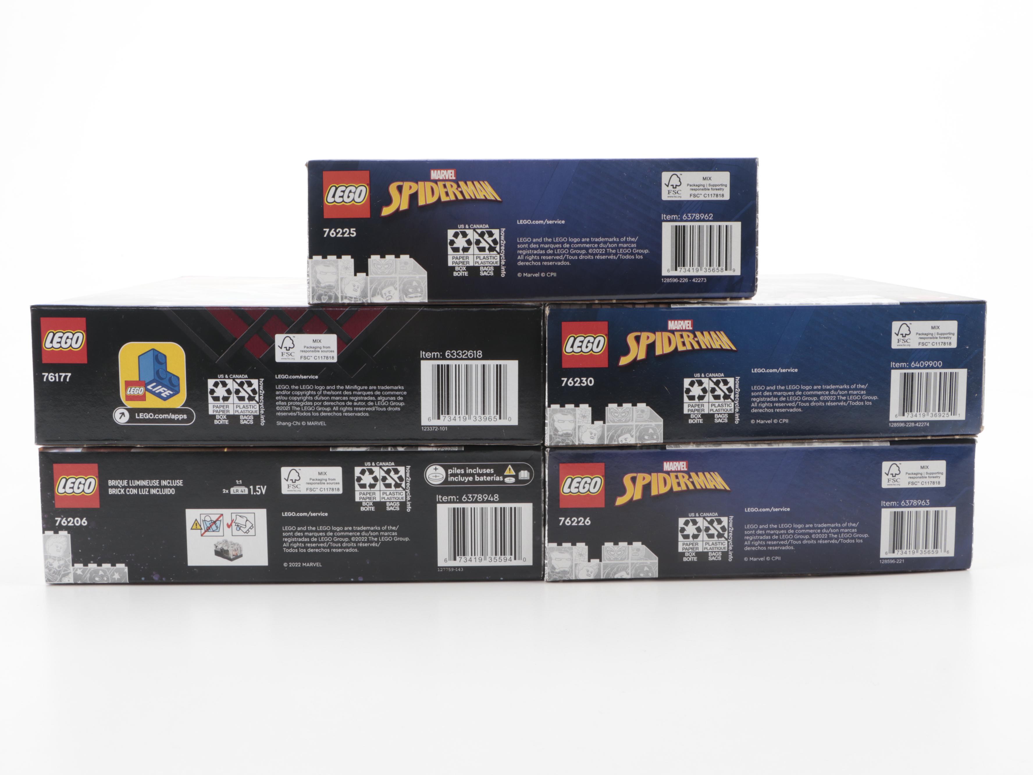 LEGO Marvel Avengers, Spider-Man, Venom, Infinity Saga, More Building Sets