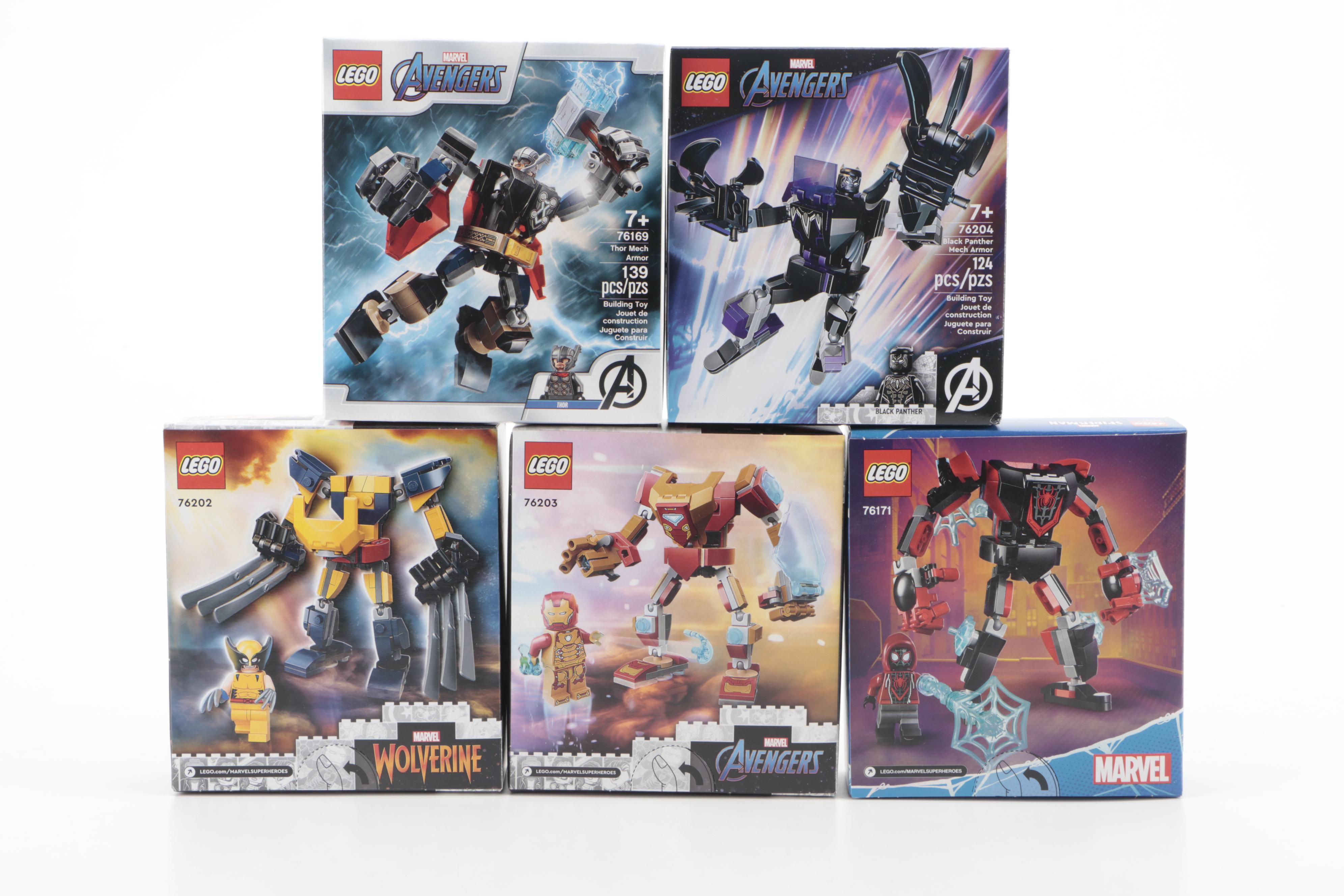 LEGO Marvel Avengers, Spider-Man, Venom, Infinity Saga, More Building Sets