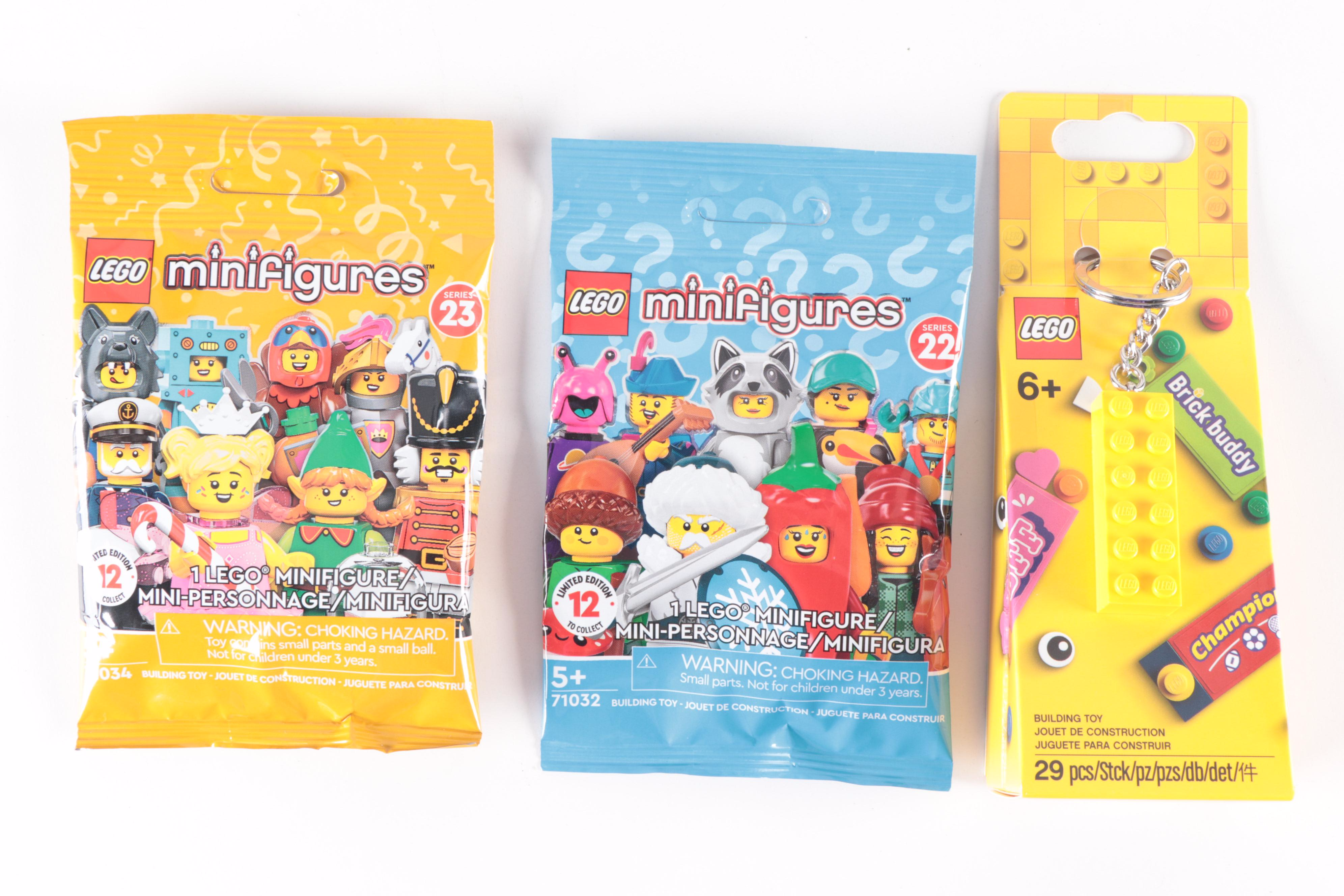 LEGO Throw, Pillow, Appetizer Plates, Coasters, Minifigures and More