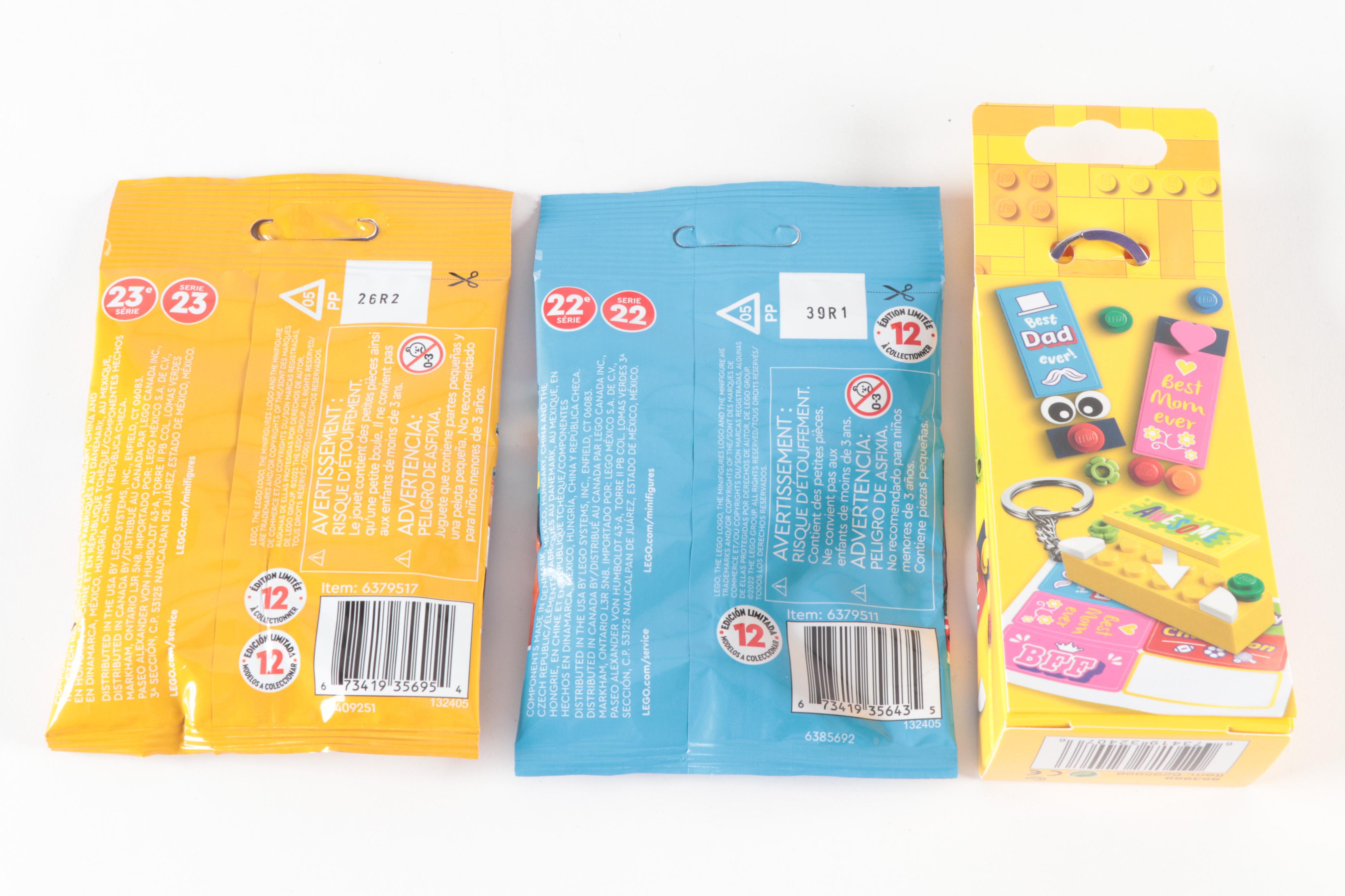 LEGO Throw, Pillow, Appetizer Plates, Coasters, Minifigures and More