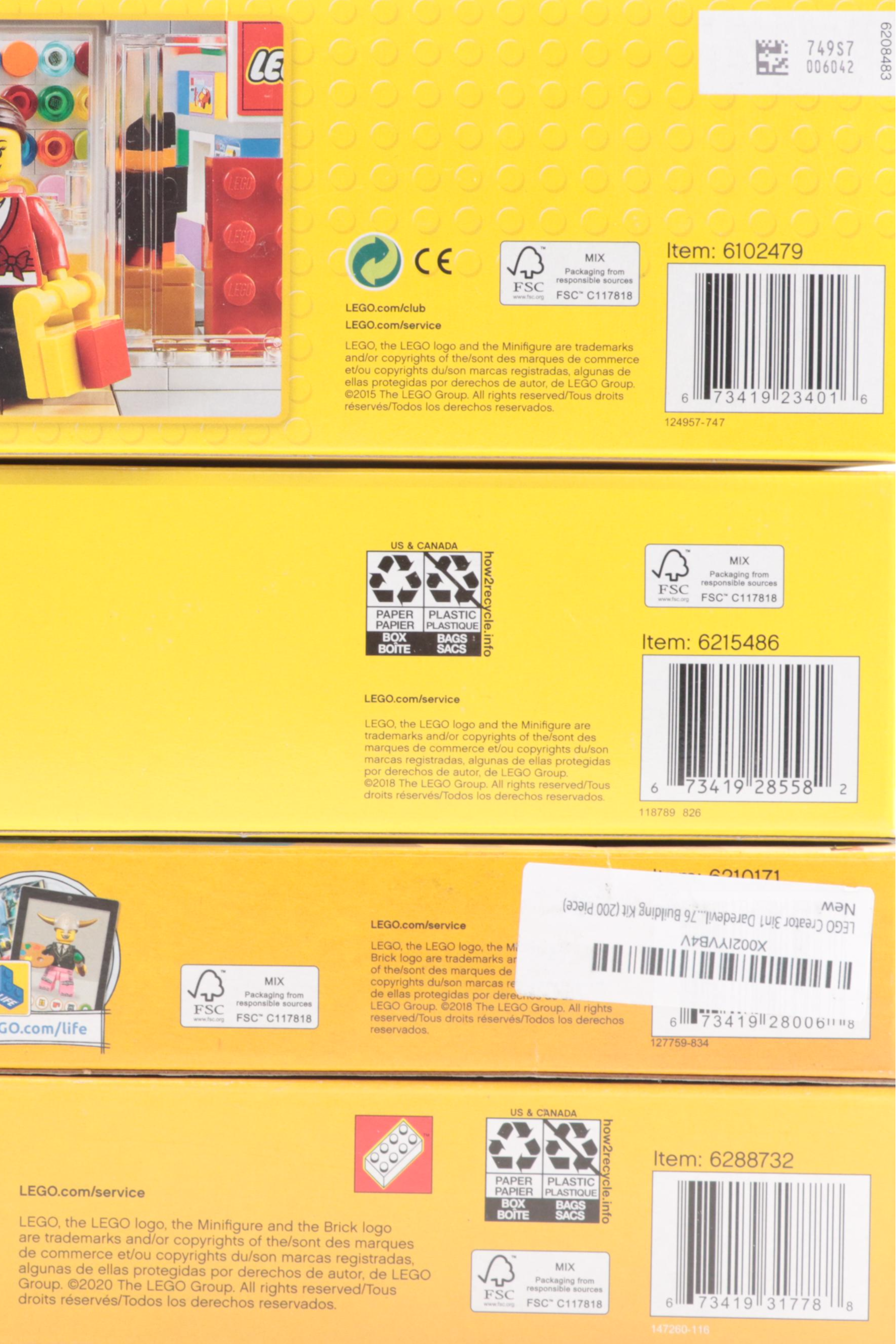 LEGO Creator Toy Construction Sets Including Townhouse Toy Store