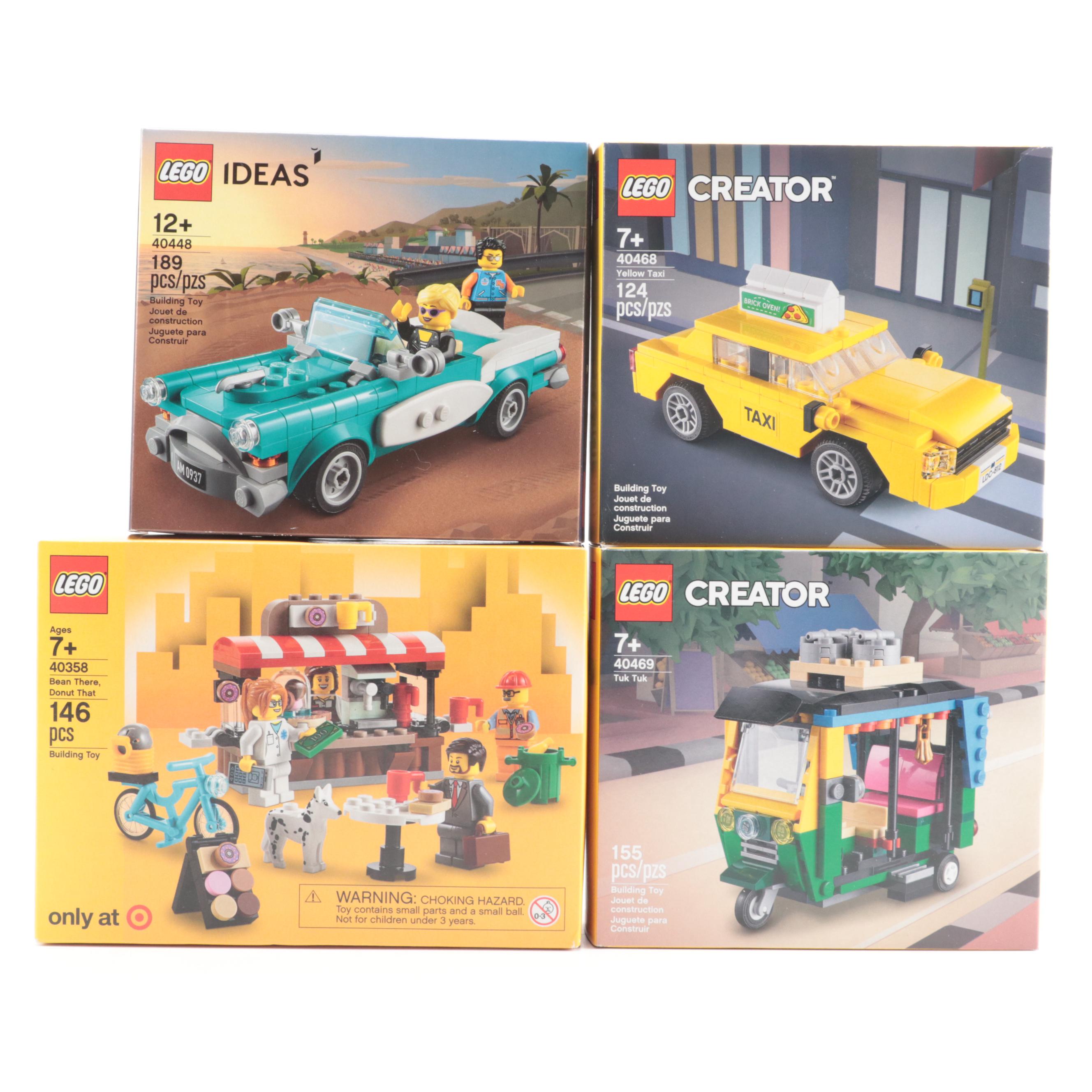 LEGO Creator Toy Construction Sets Including Townhouse Toy Store