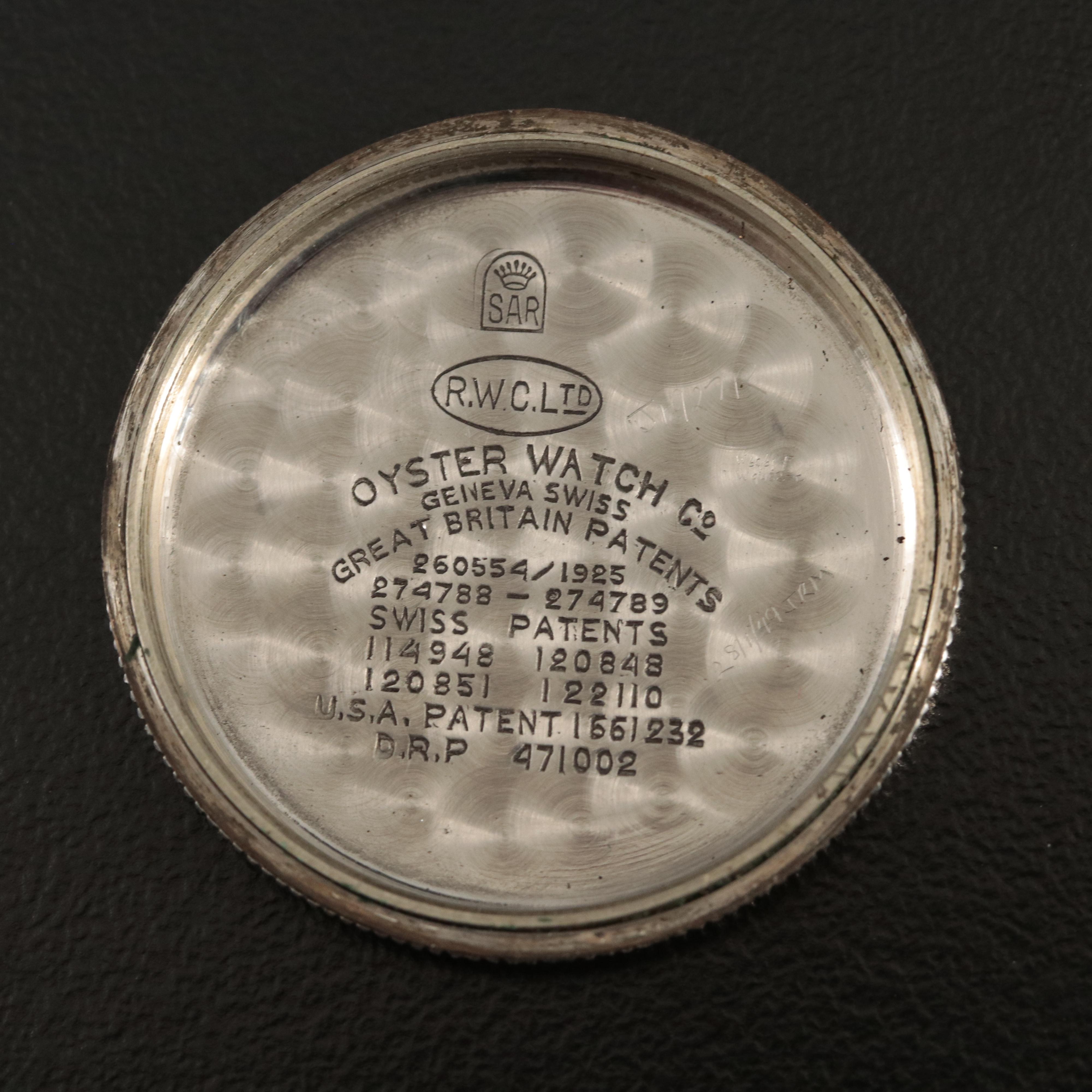 Rolex Early Oyster Octagonal Watch