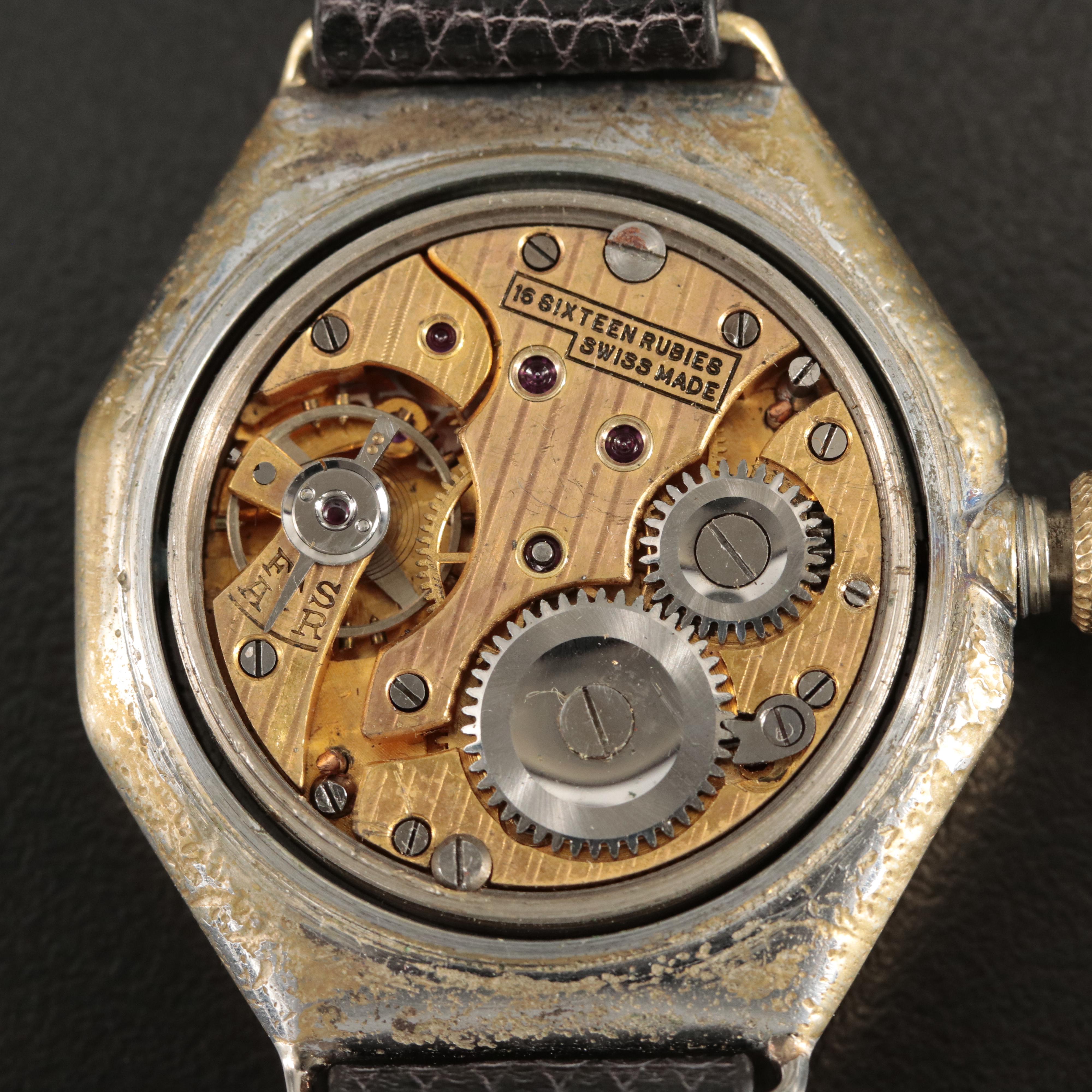 Rolex Early Oyster Octagonal Watch