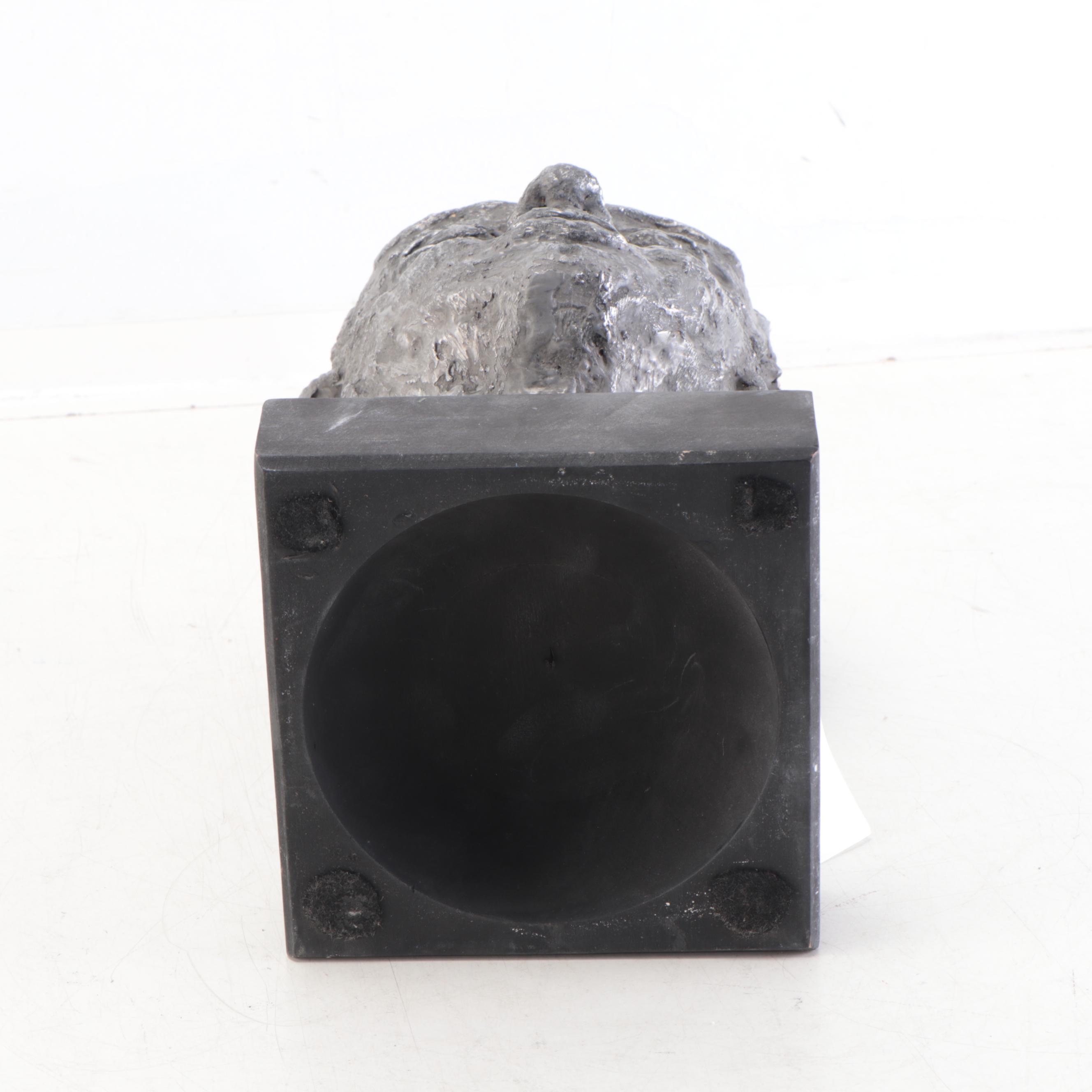 Plaster Sculpture of Boy's Head