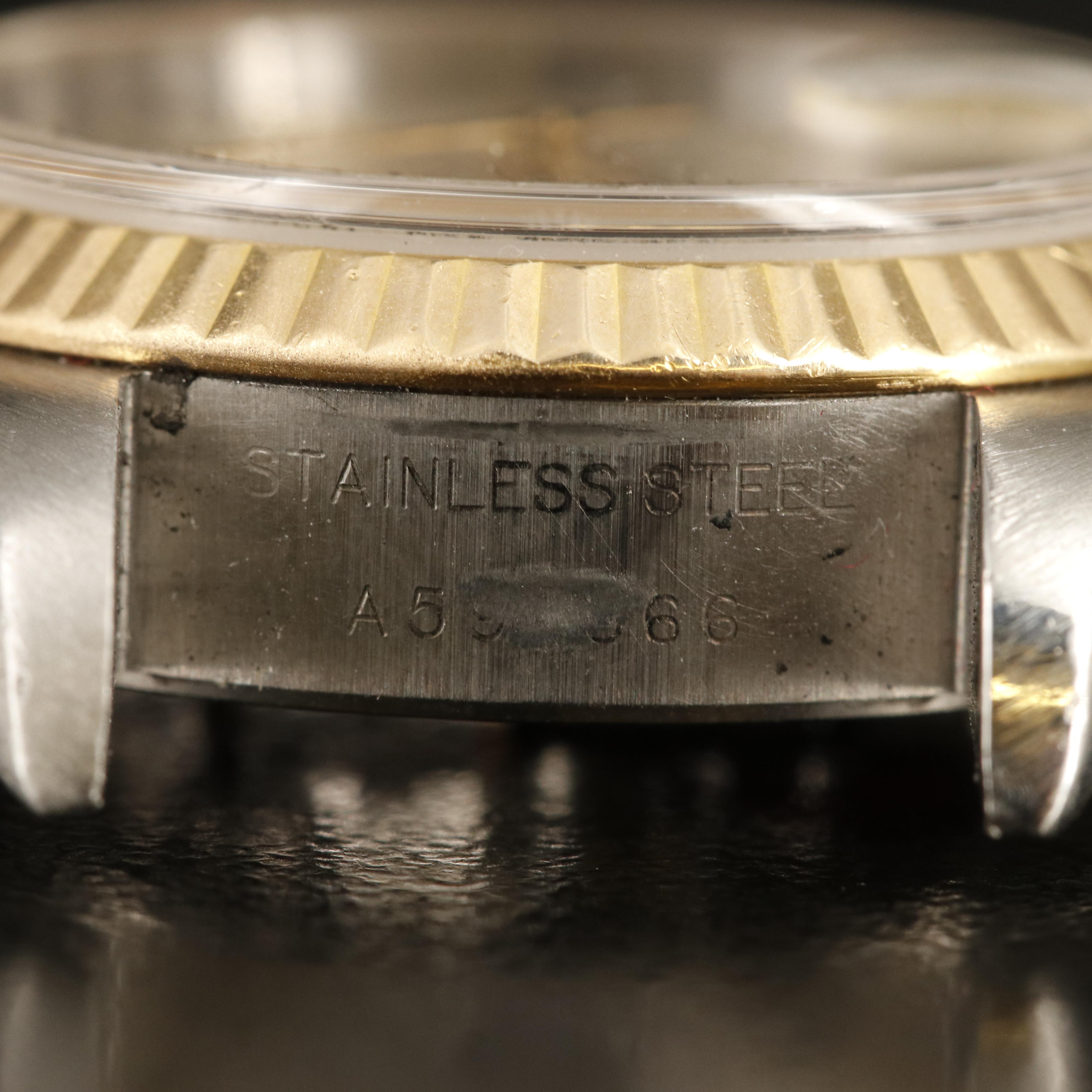 1998 - 2000 Rolex Datejust Ivory Pyramid Roman Dial Watch