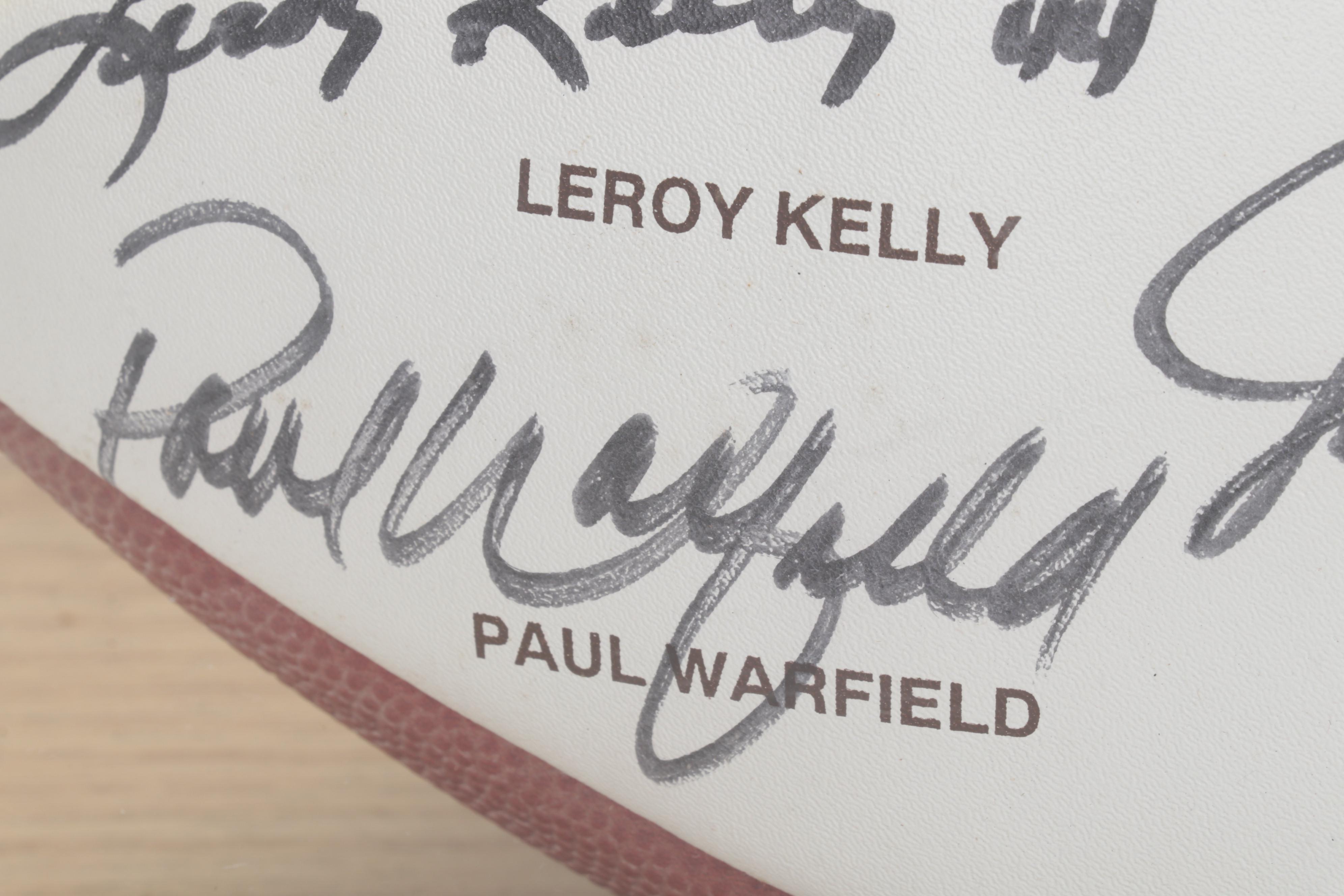 Cleveland "Browns Legends" Football Signed by Jim Brown, Otto Graham and More