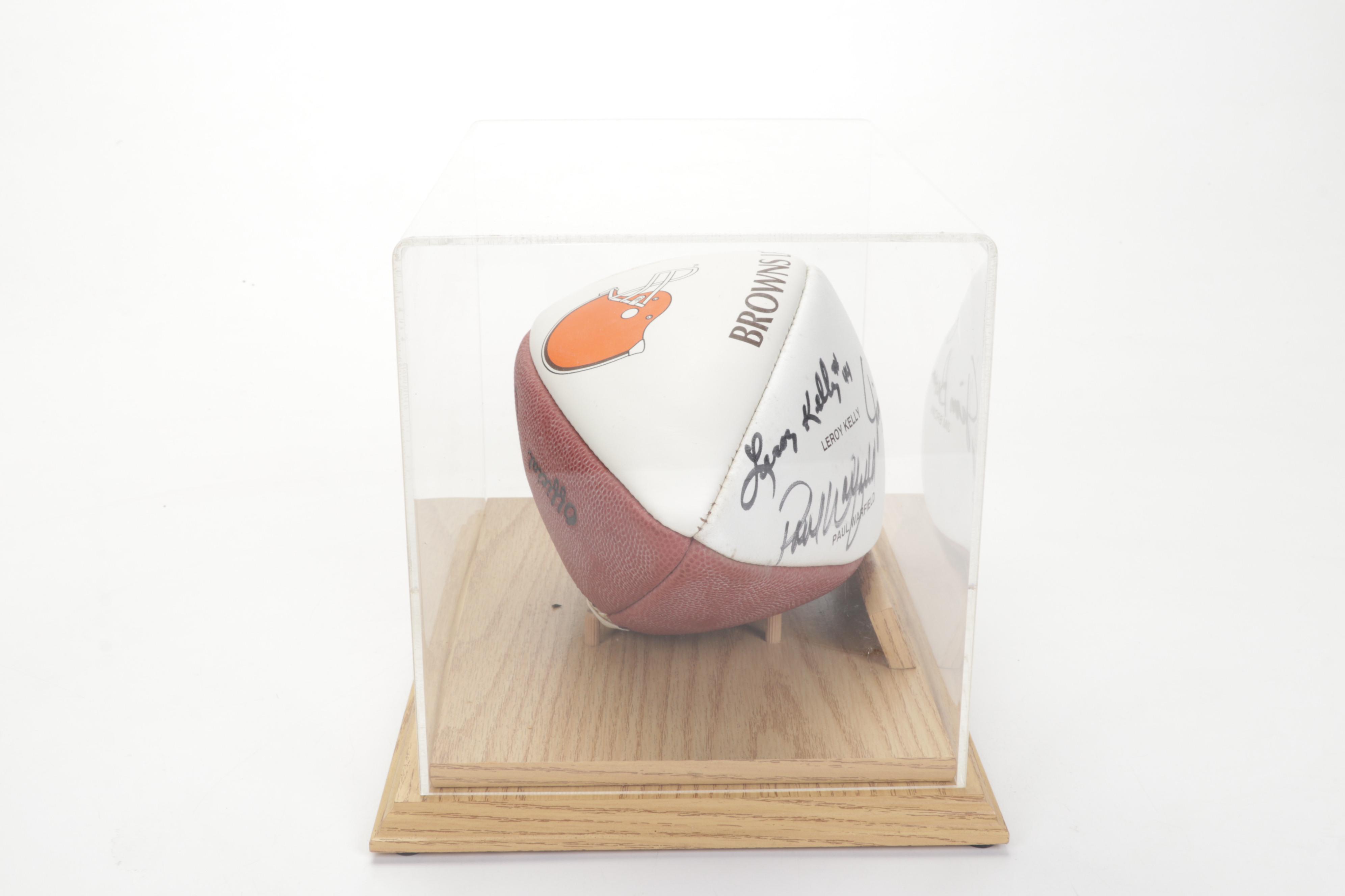 Cleveland "Browns Legends" Football Signed by Jim Brown, Otto Graham and More