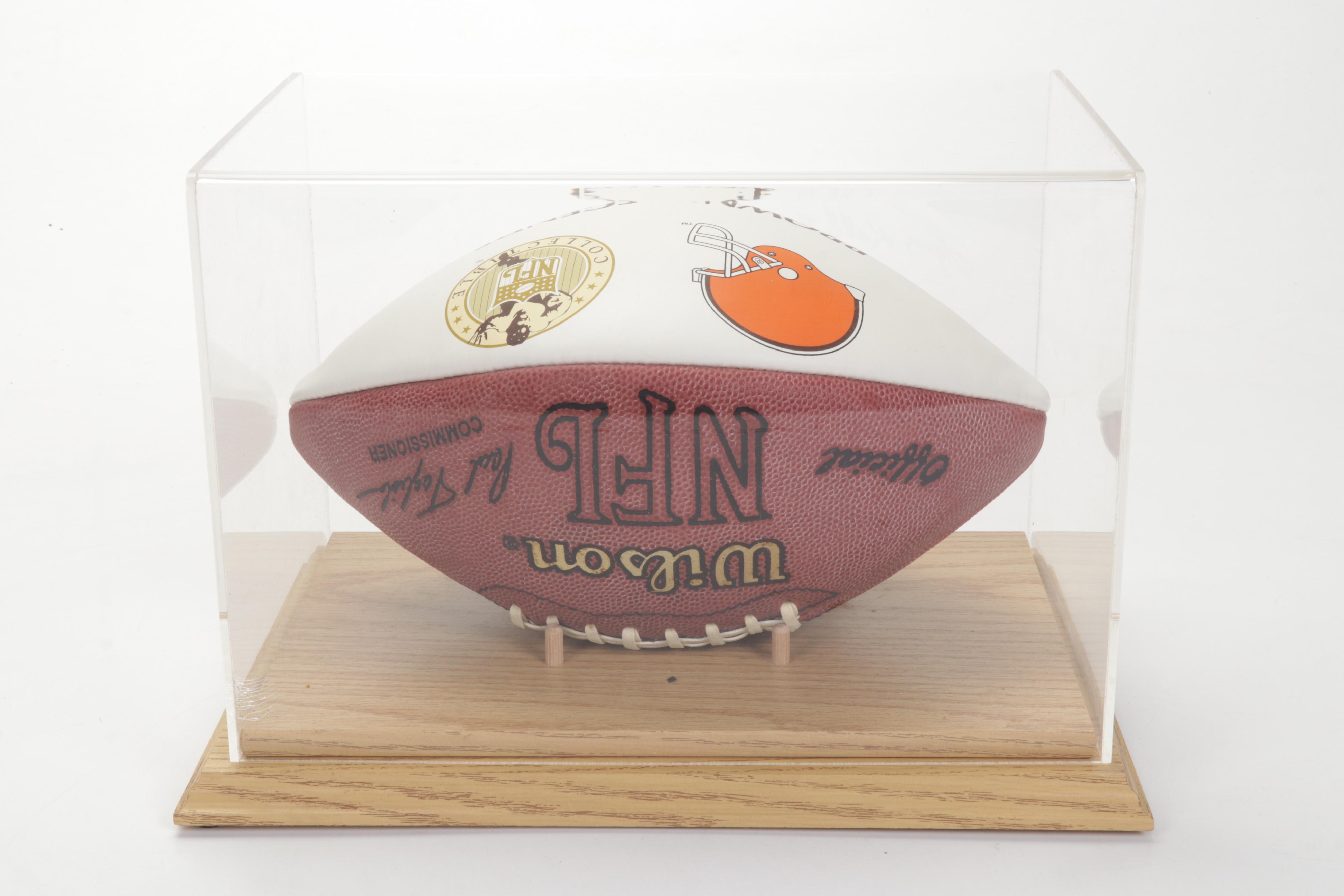 Cleveland "Browns Legends" Football Signed by Jim Brown, Otto Graham and More
