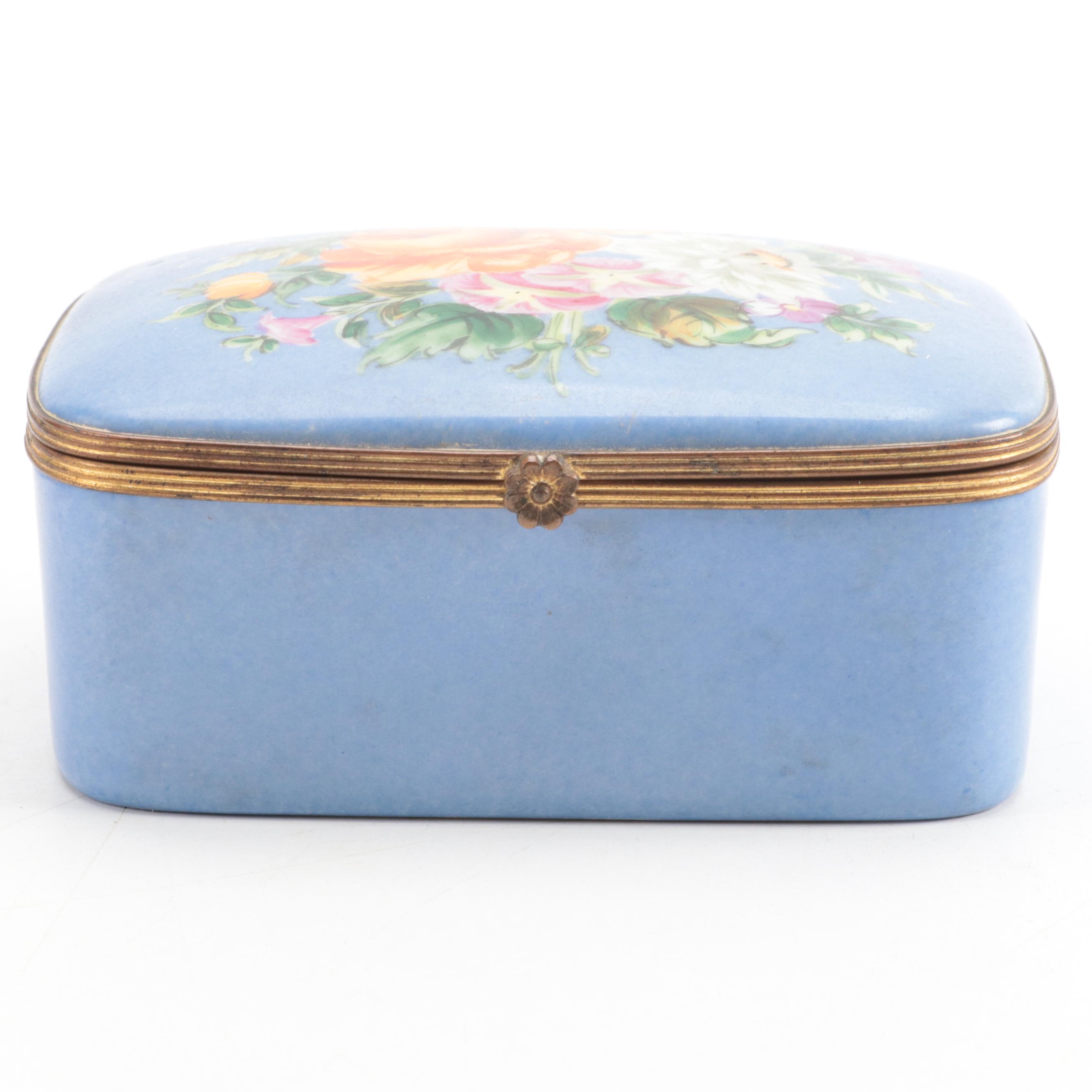 Tiffany & Co. Private Stock Le Tallec Porcelain Box, 1950